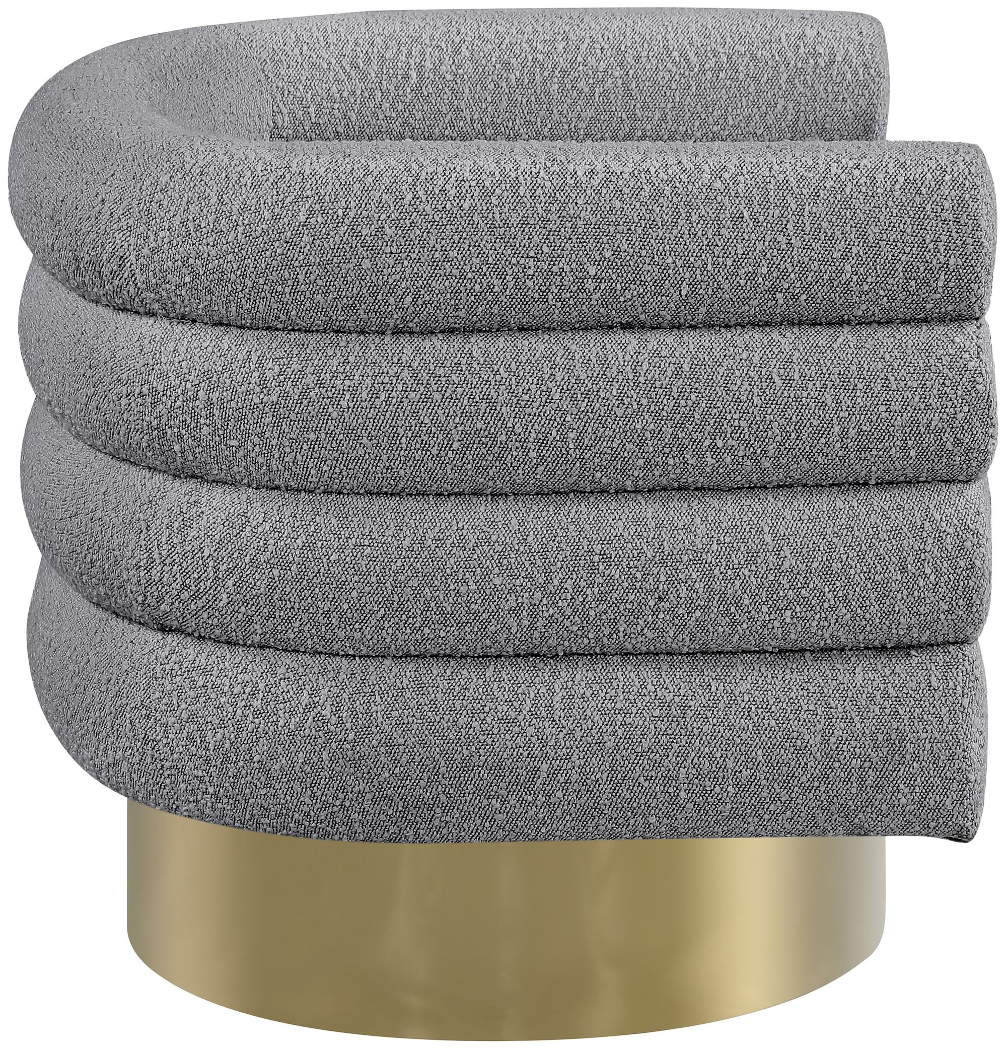 Tessa Boucle Fabric Accent Chair
