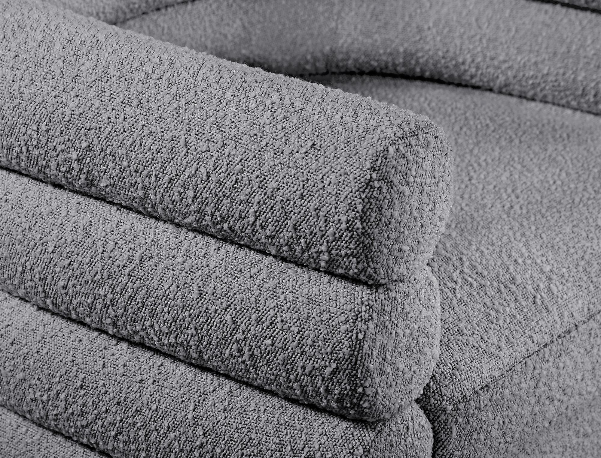 Tessa Boucle Fabric Accent Chair