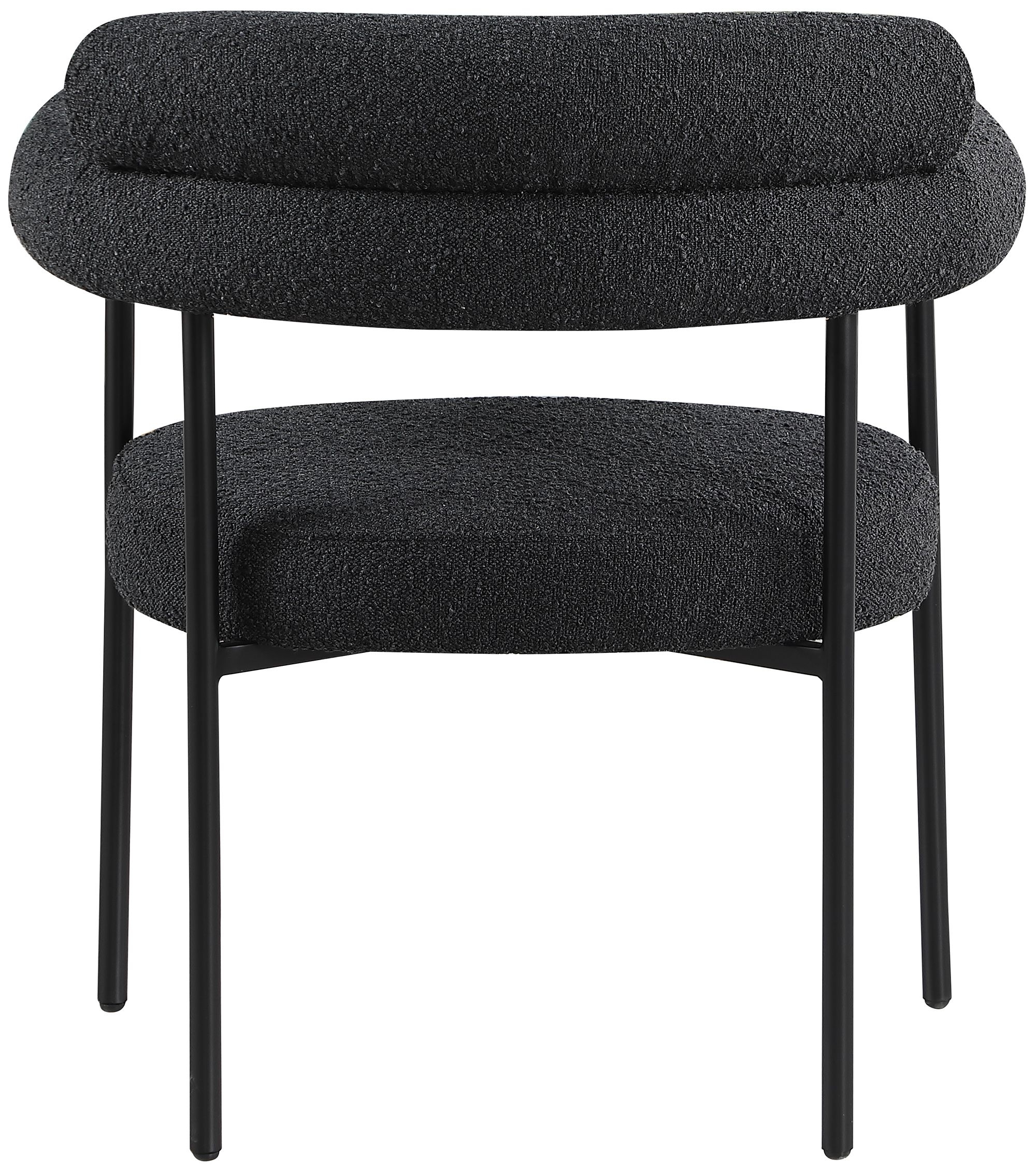Blake Boucle Fabric Dining Chair