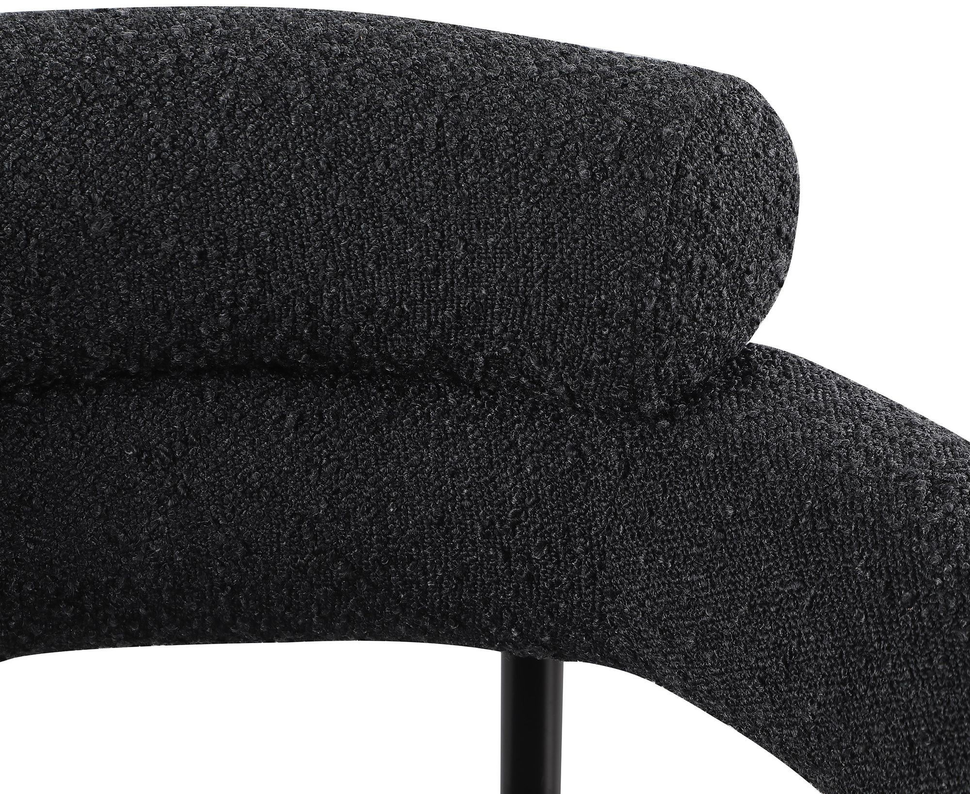Blake Boucle Fabric Dining Chair