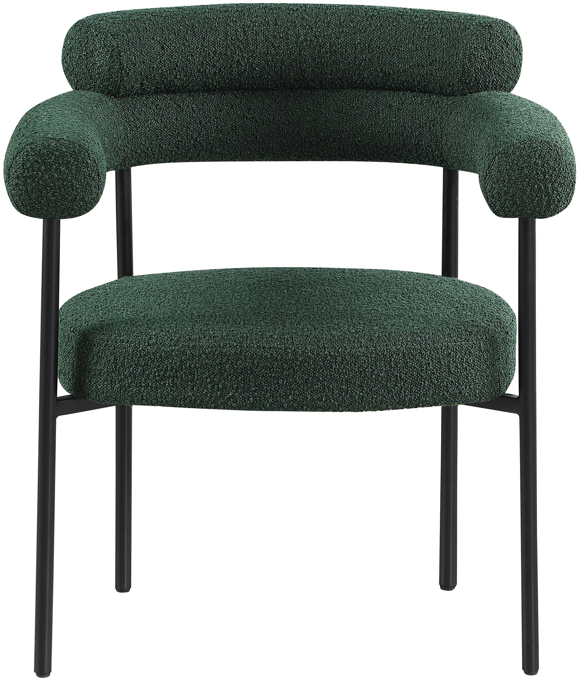 Blake Boucle Fabric Dining Chair
