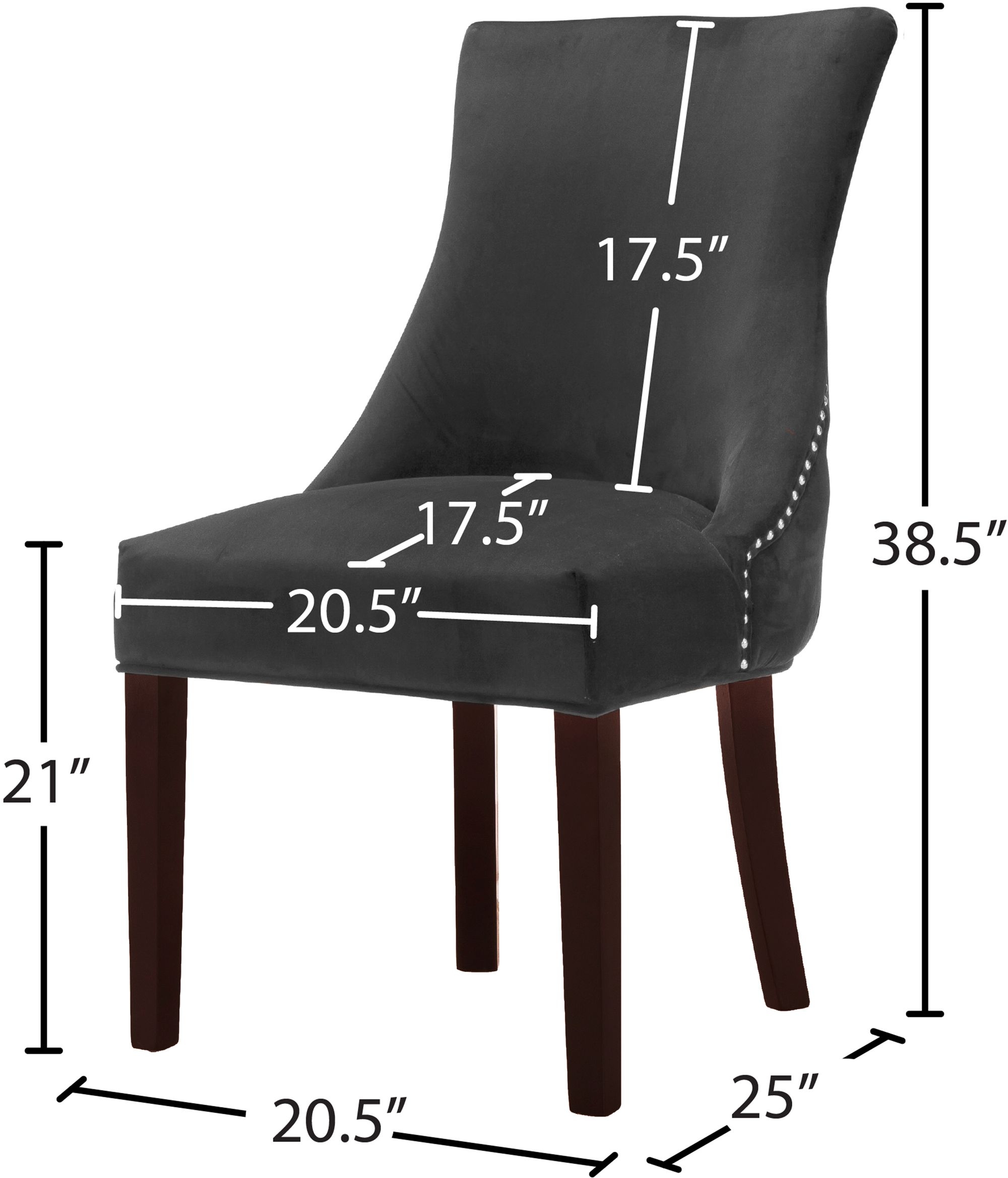 Hannah Velvet Dining Chair
