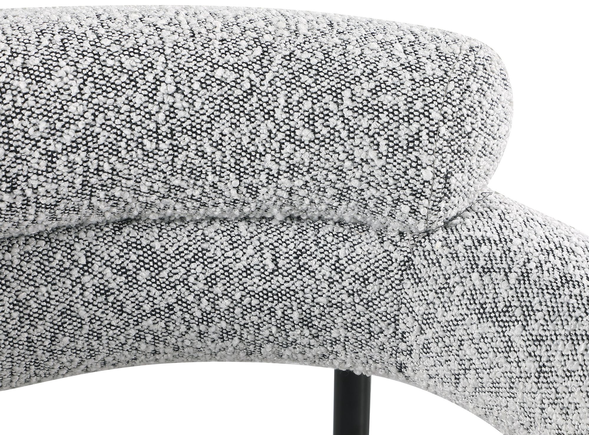 Blake Boucle Fabric Dining Chair