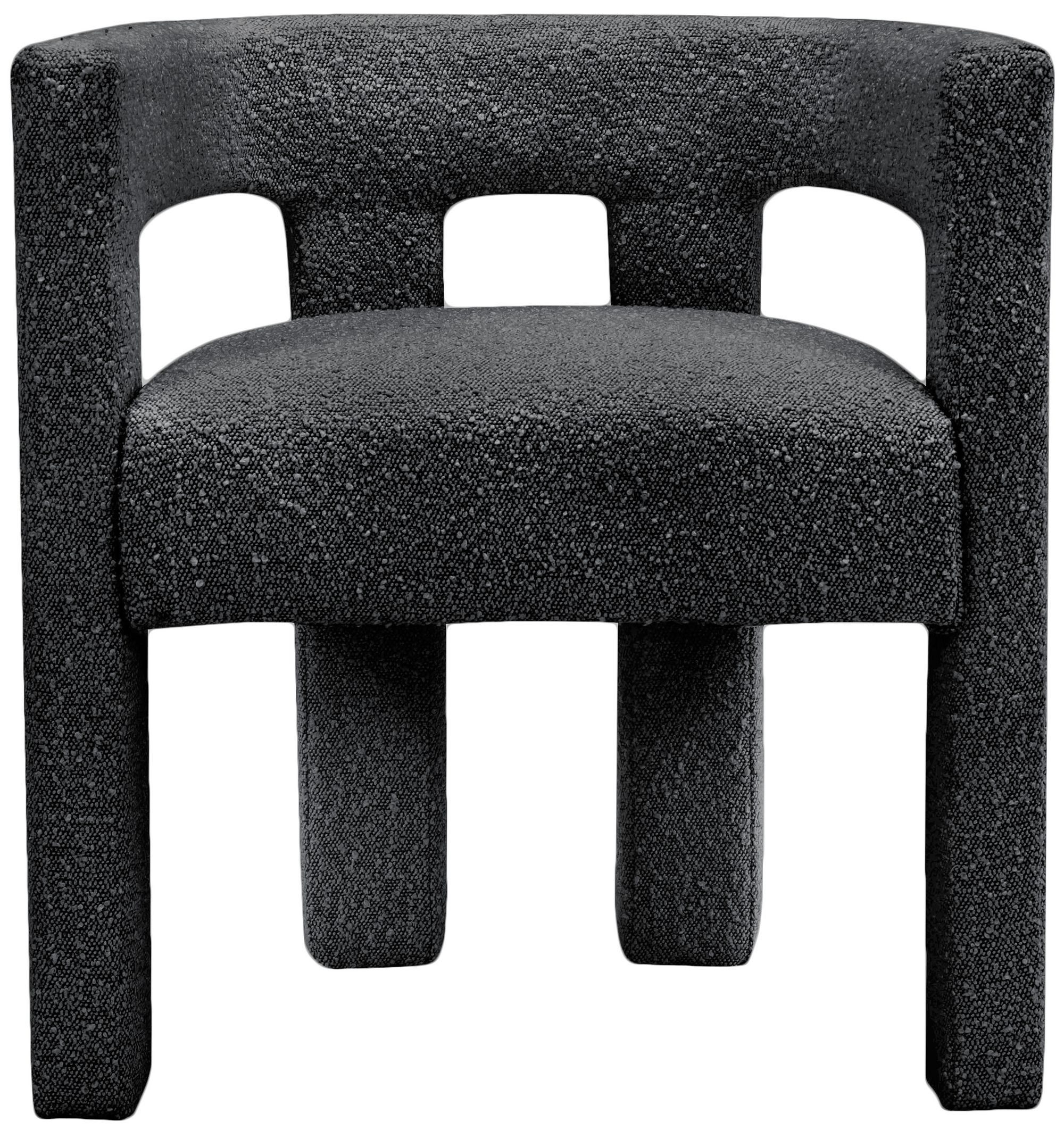Athena Boucle Fabric Accent Chair