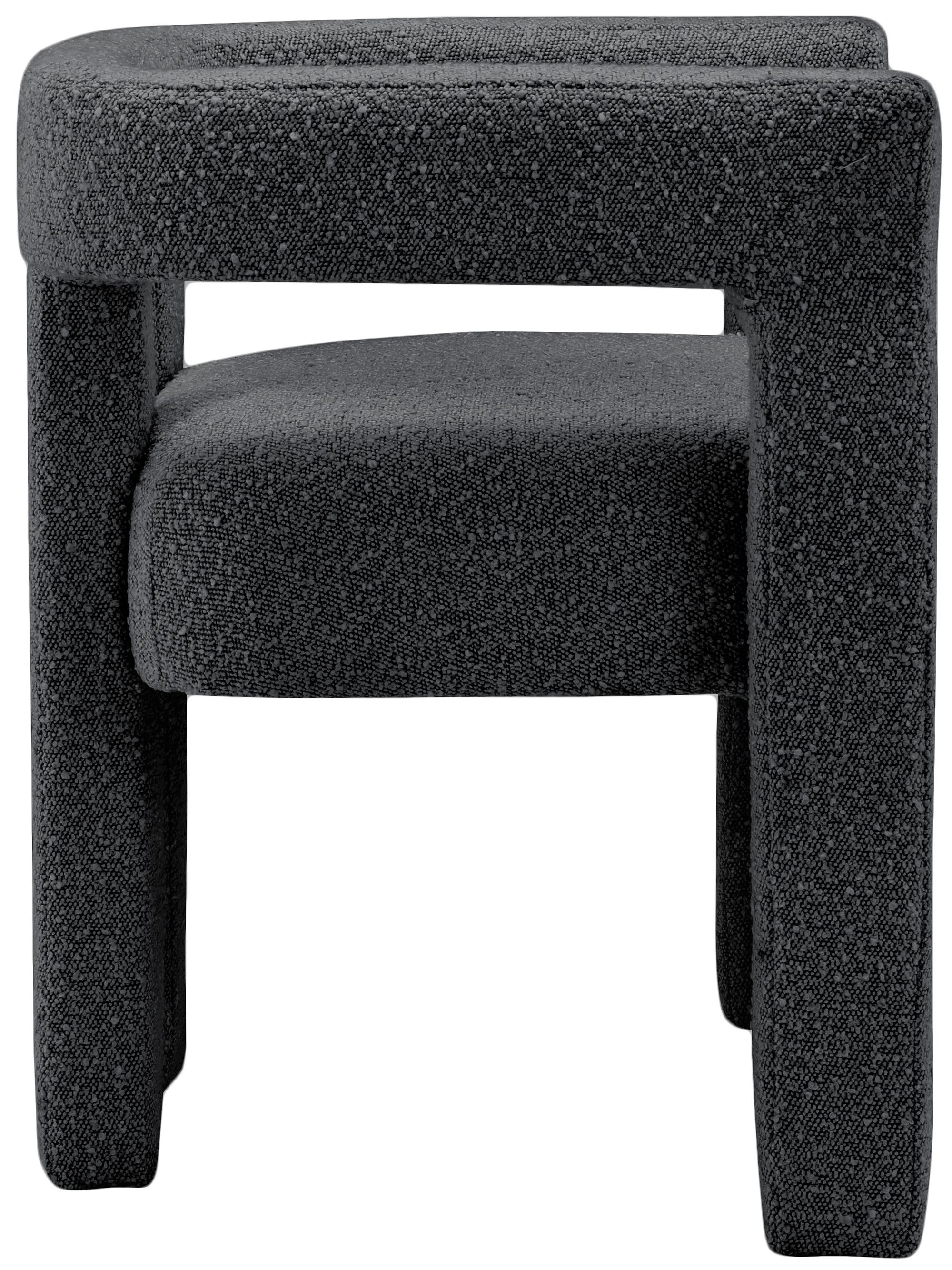 Athena Boucle Fabric Accent Chair