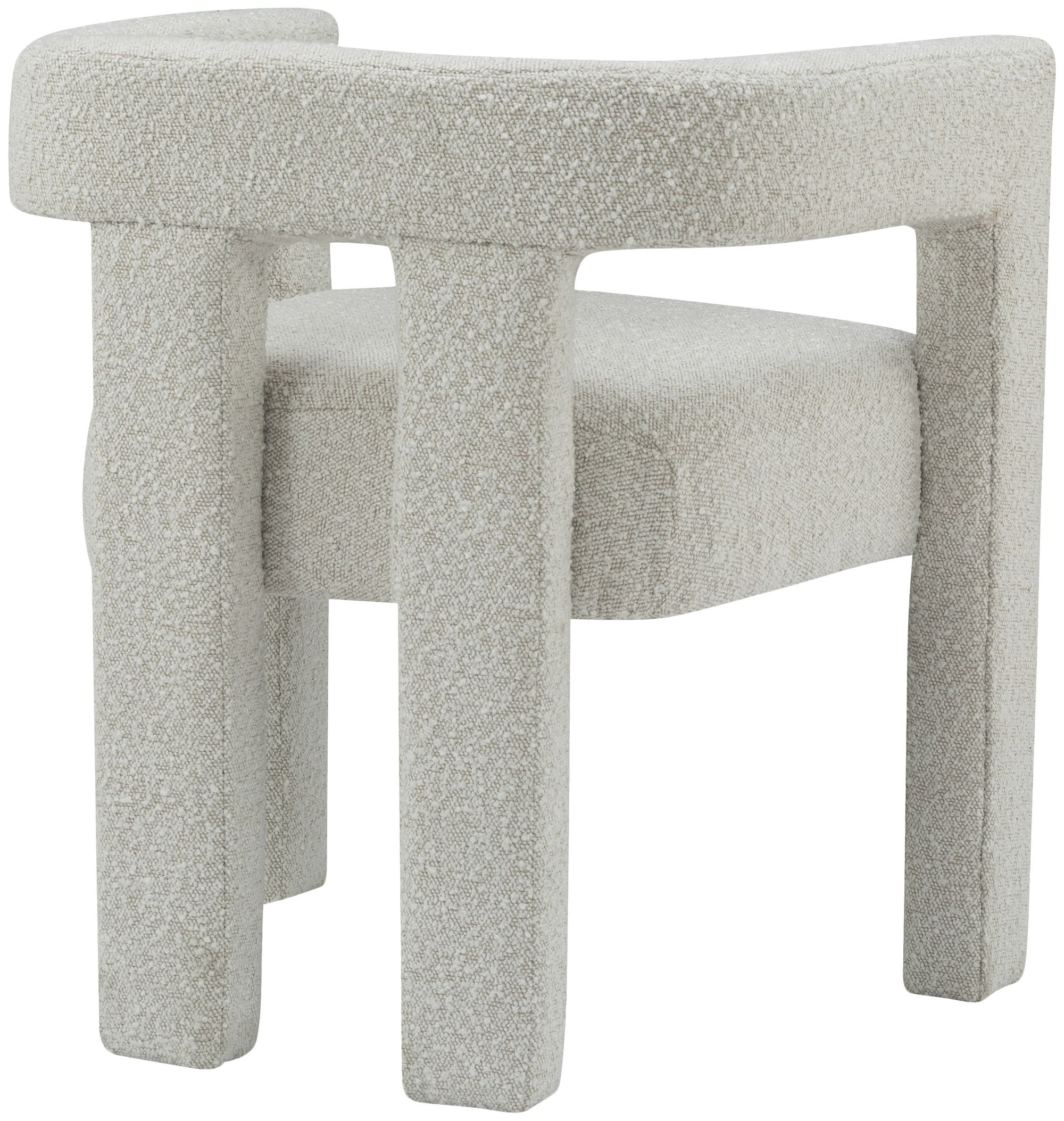 Athena Boucle Fabric Accent Chair