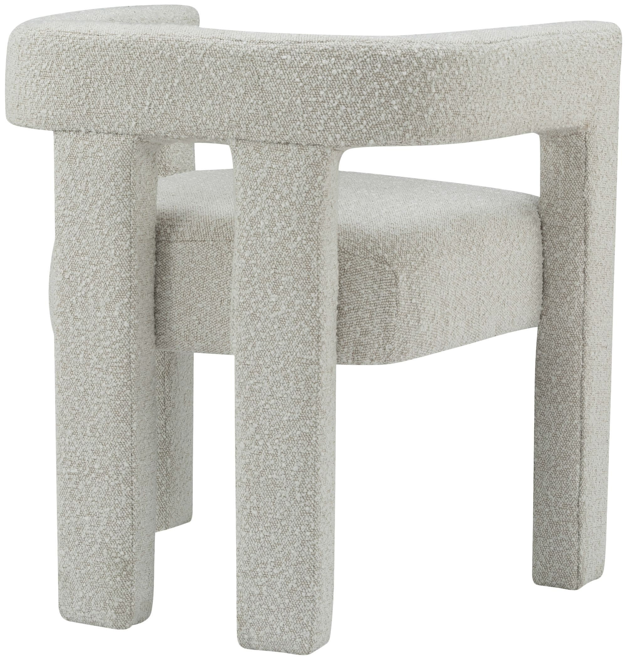 Athena Boucle Fabric Accent Chair