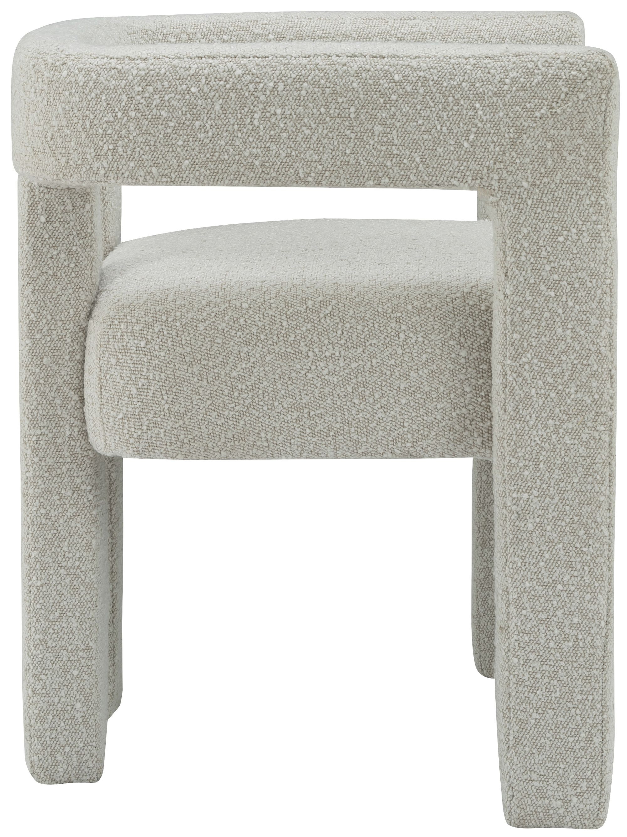 Athena Boucle Fabric Accent Chair