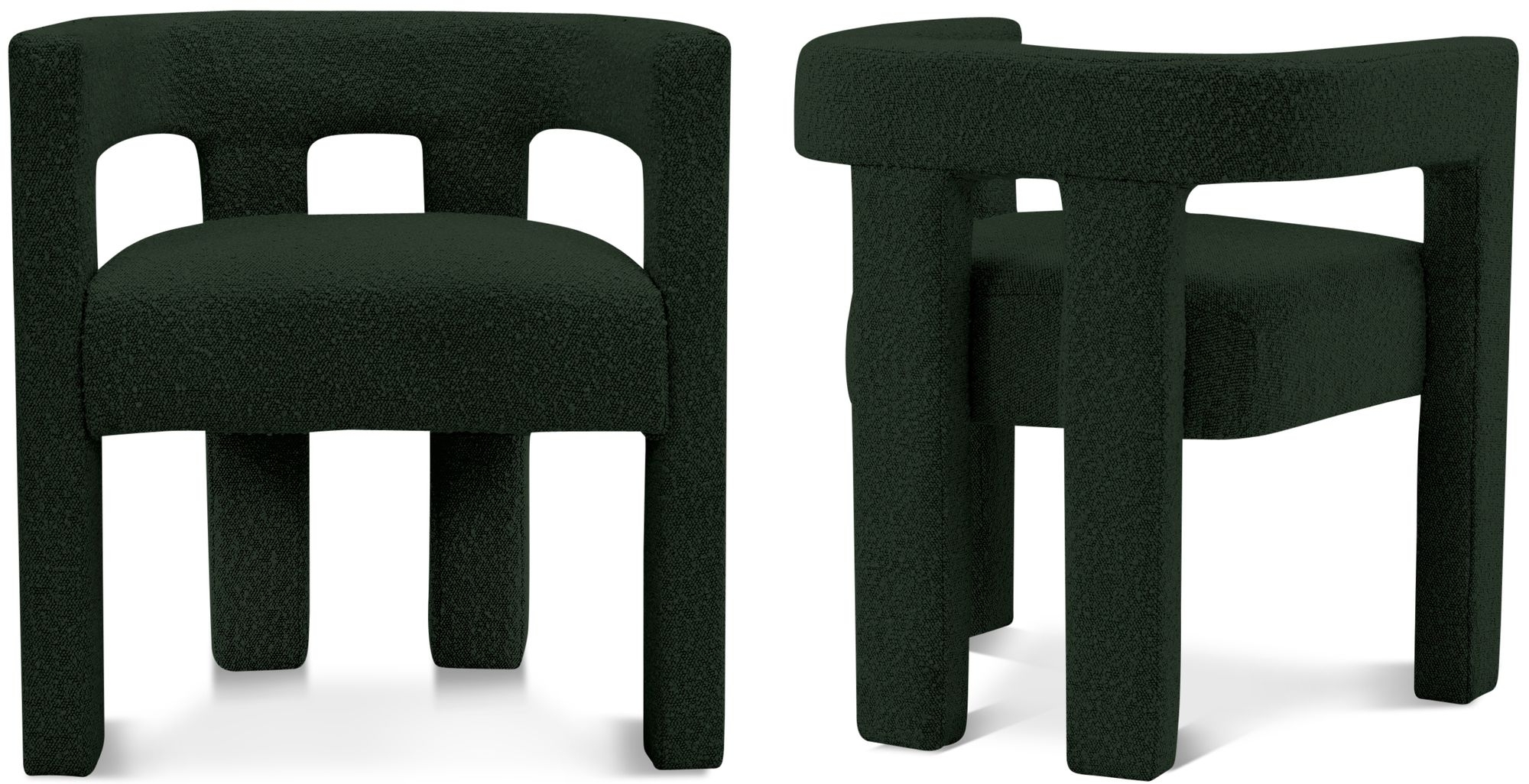 Athena Boucle Fabric Accent Chair