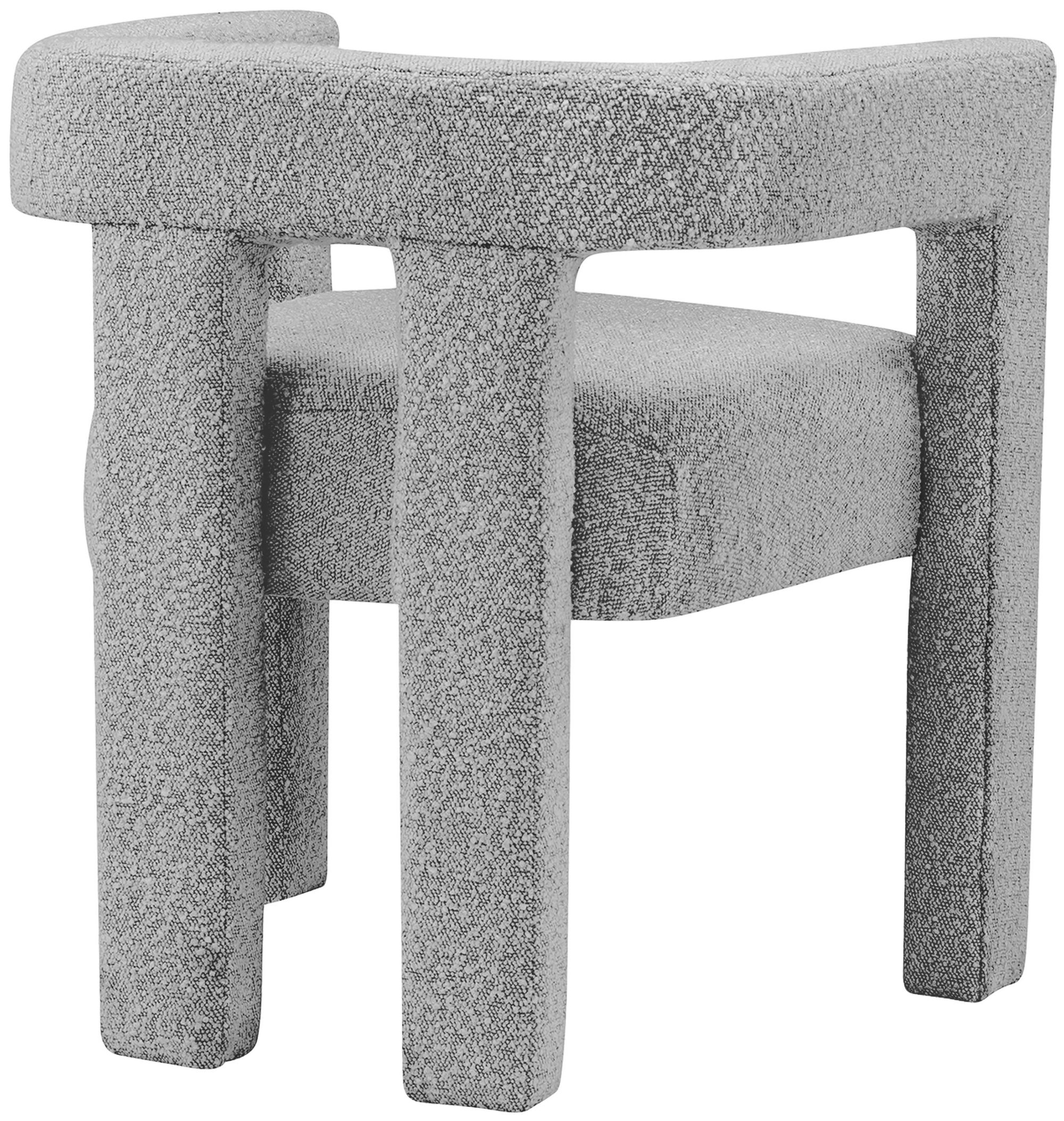 Athena Boucle Fabric Accent Chair
