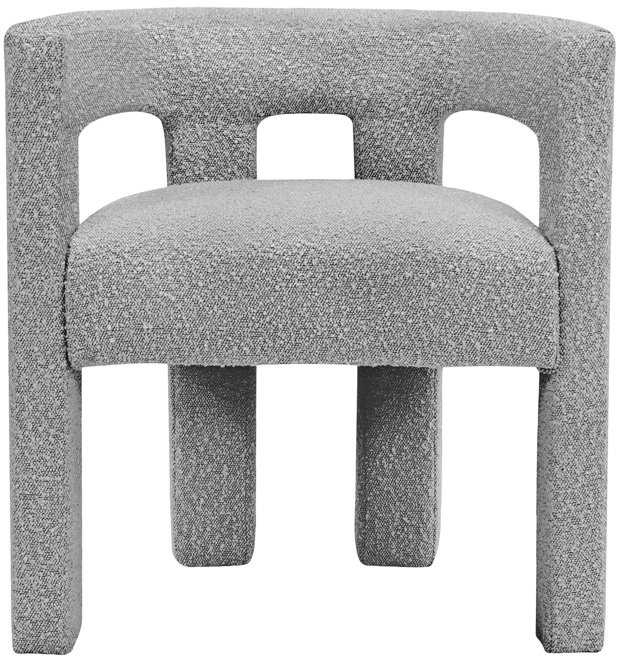 Athena Boucle Fabric Accent Chair