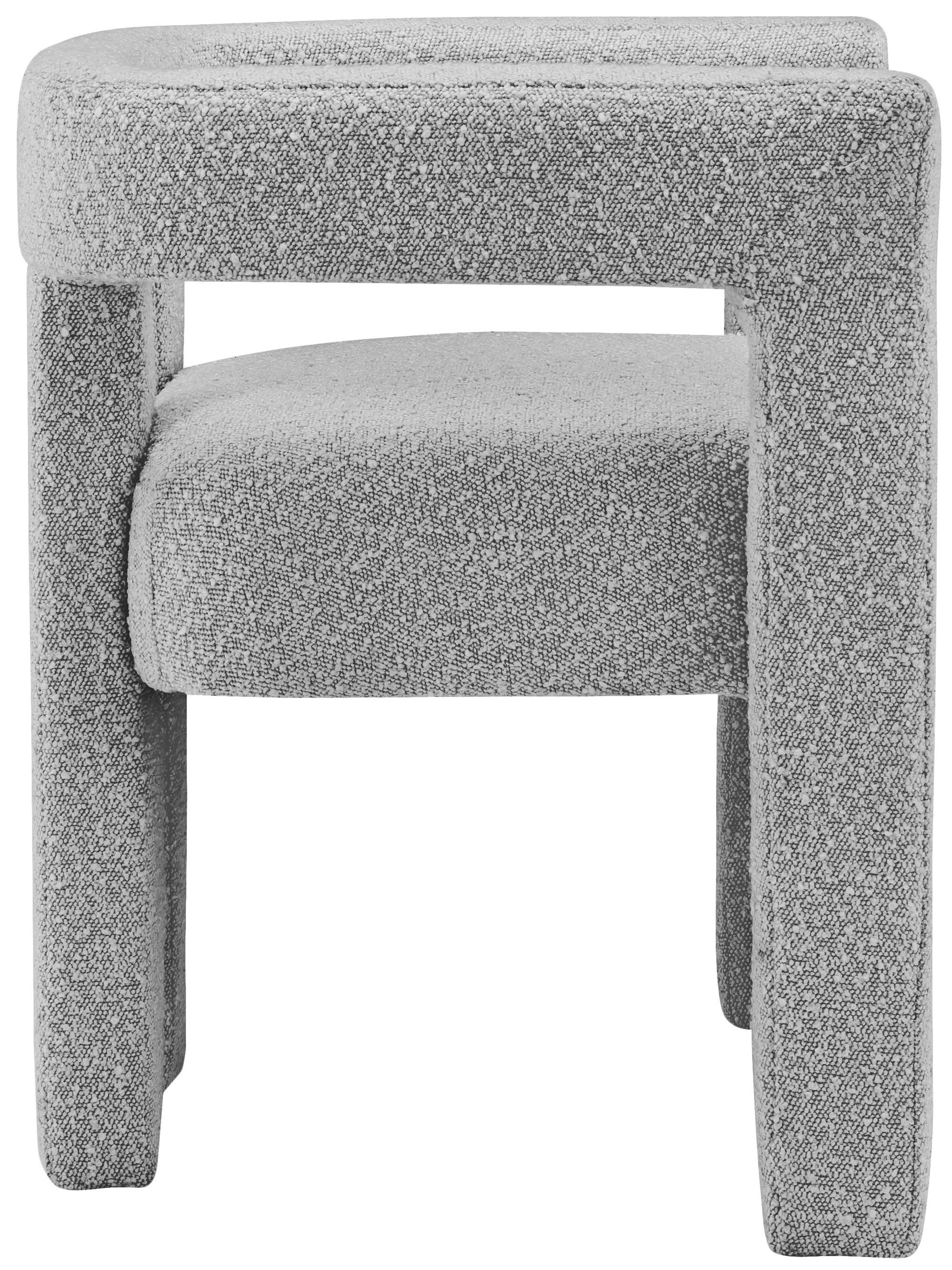 Athena Boucle Fabric Accent Chair