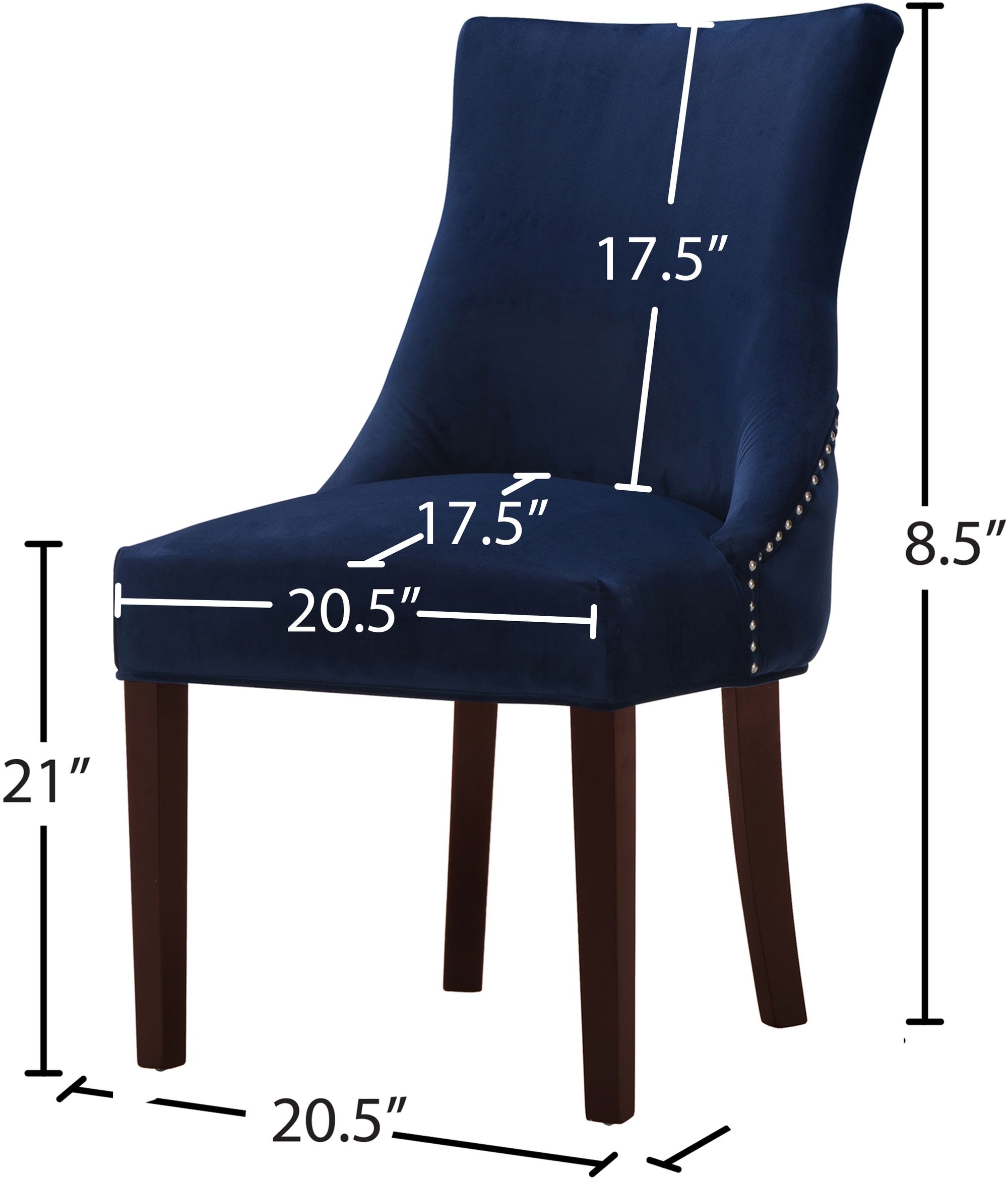 Hannah Velvet Dining Chair