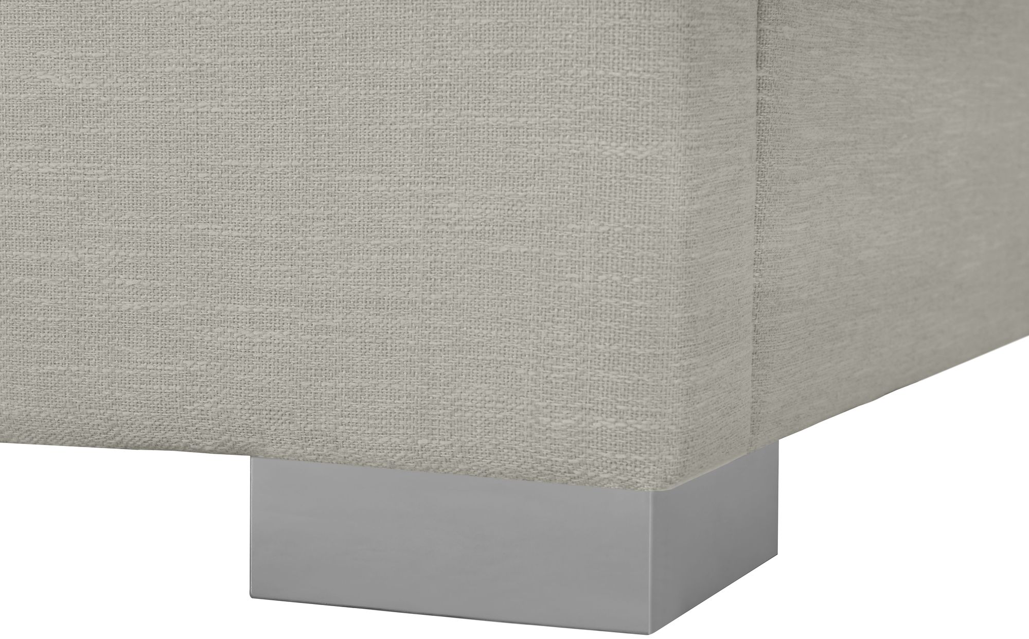 Crosby Linen Fabric King Size Bed