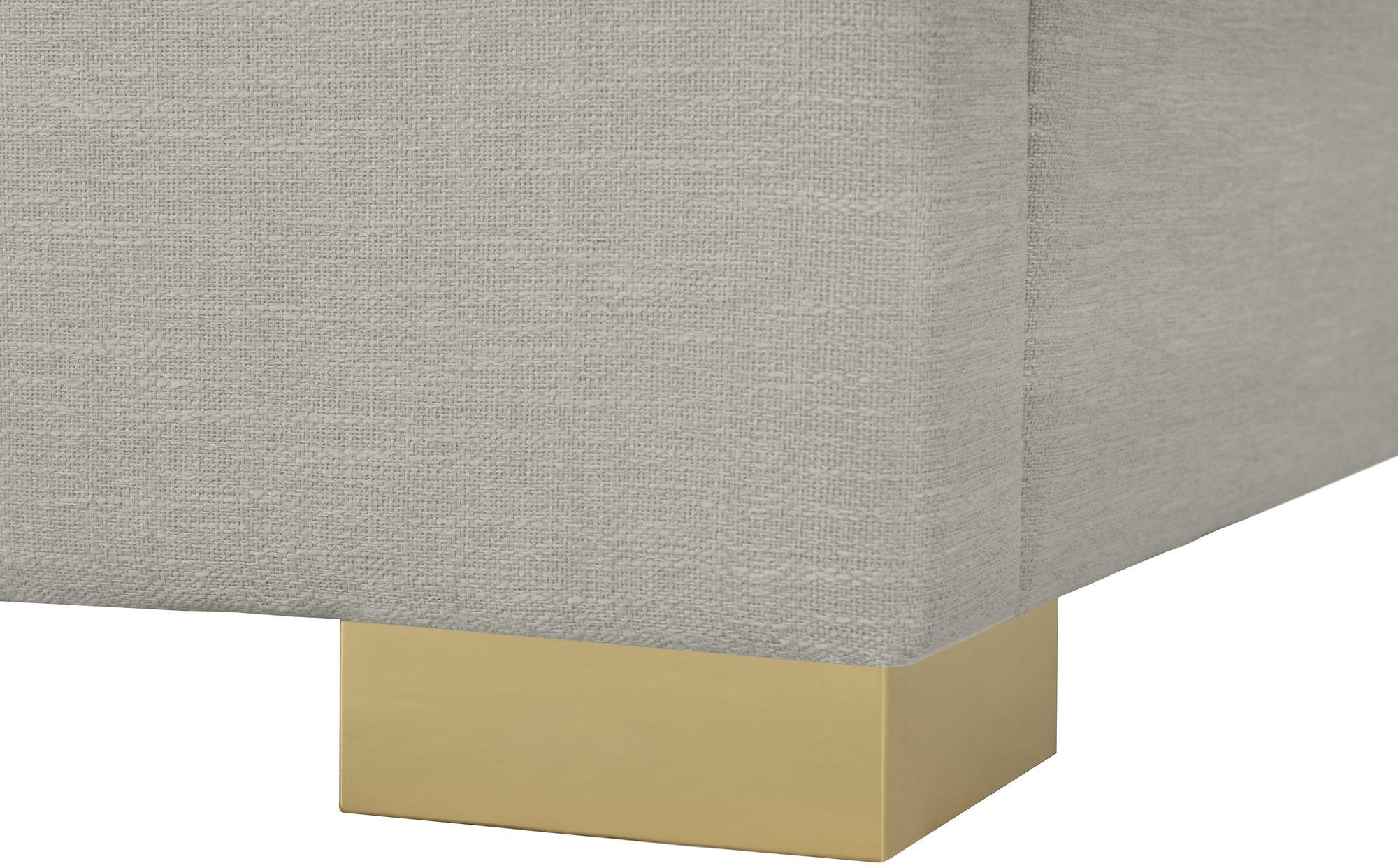 Crosby Linen Fabric Queen Size Bed