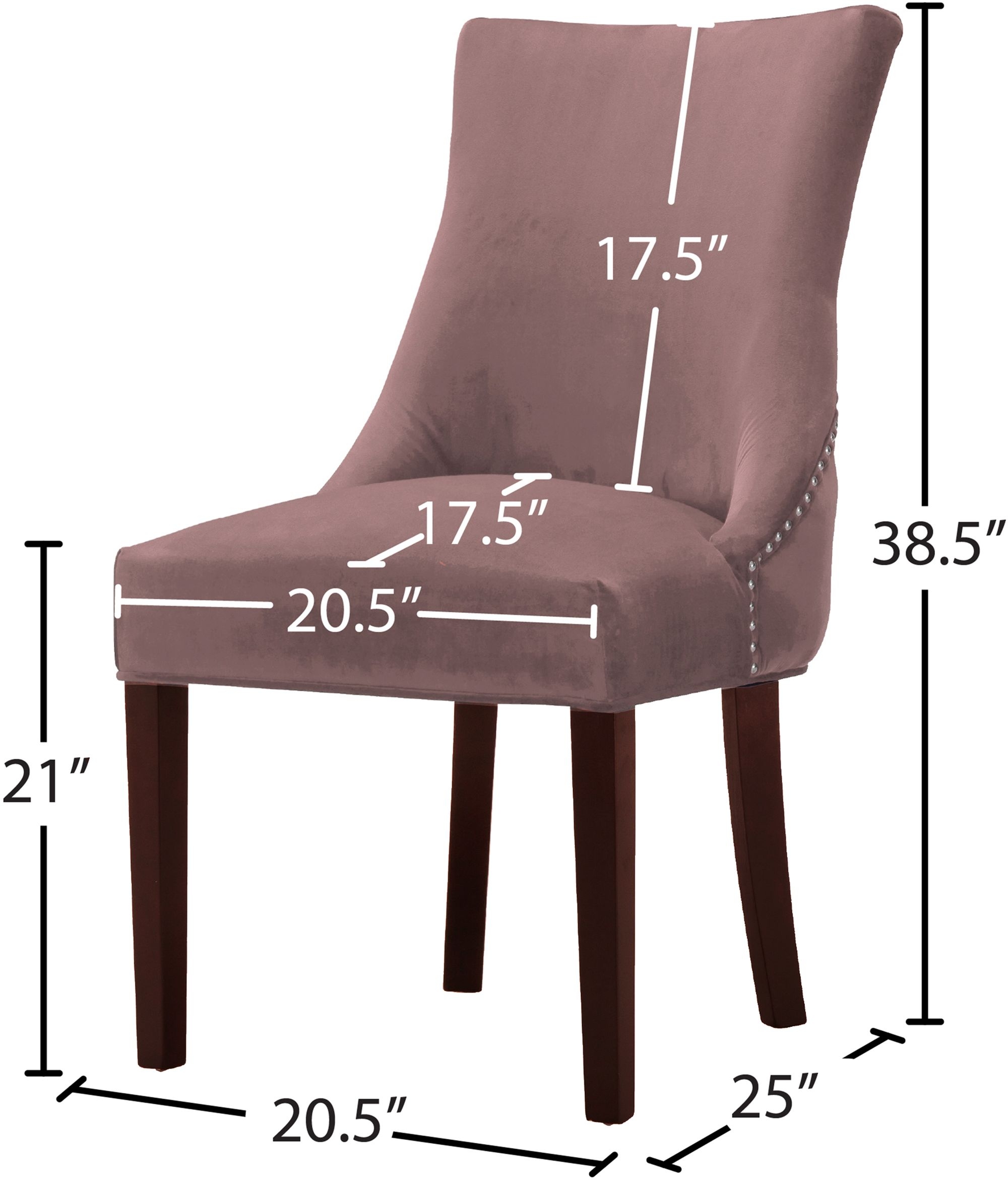 Hannah Velvet Dining Chair