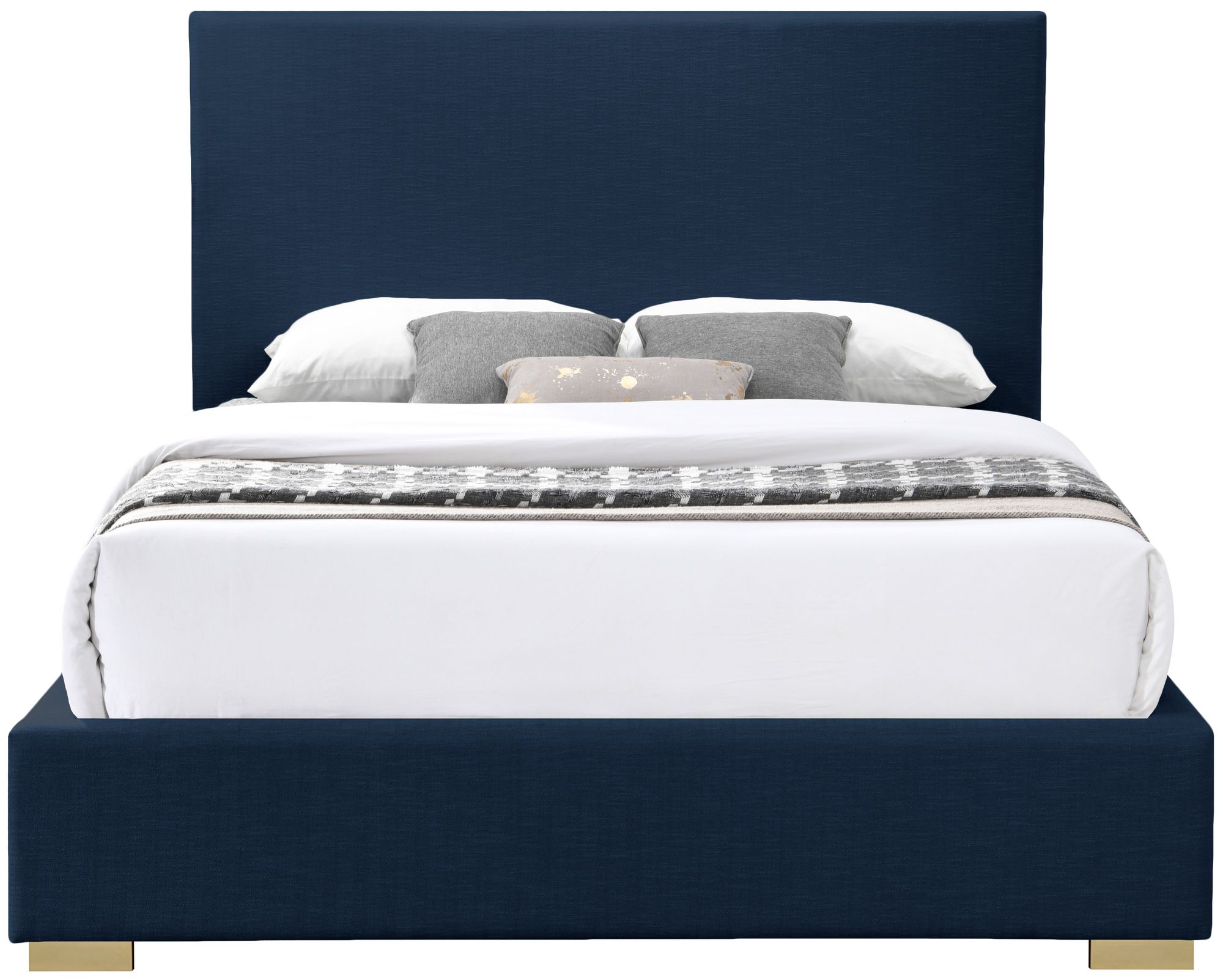 Crosby Linen Fabric Full Size Bed