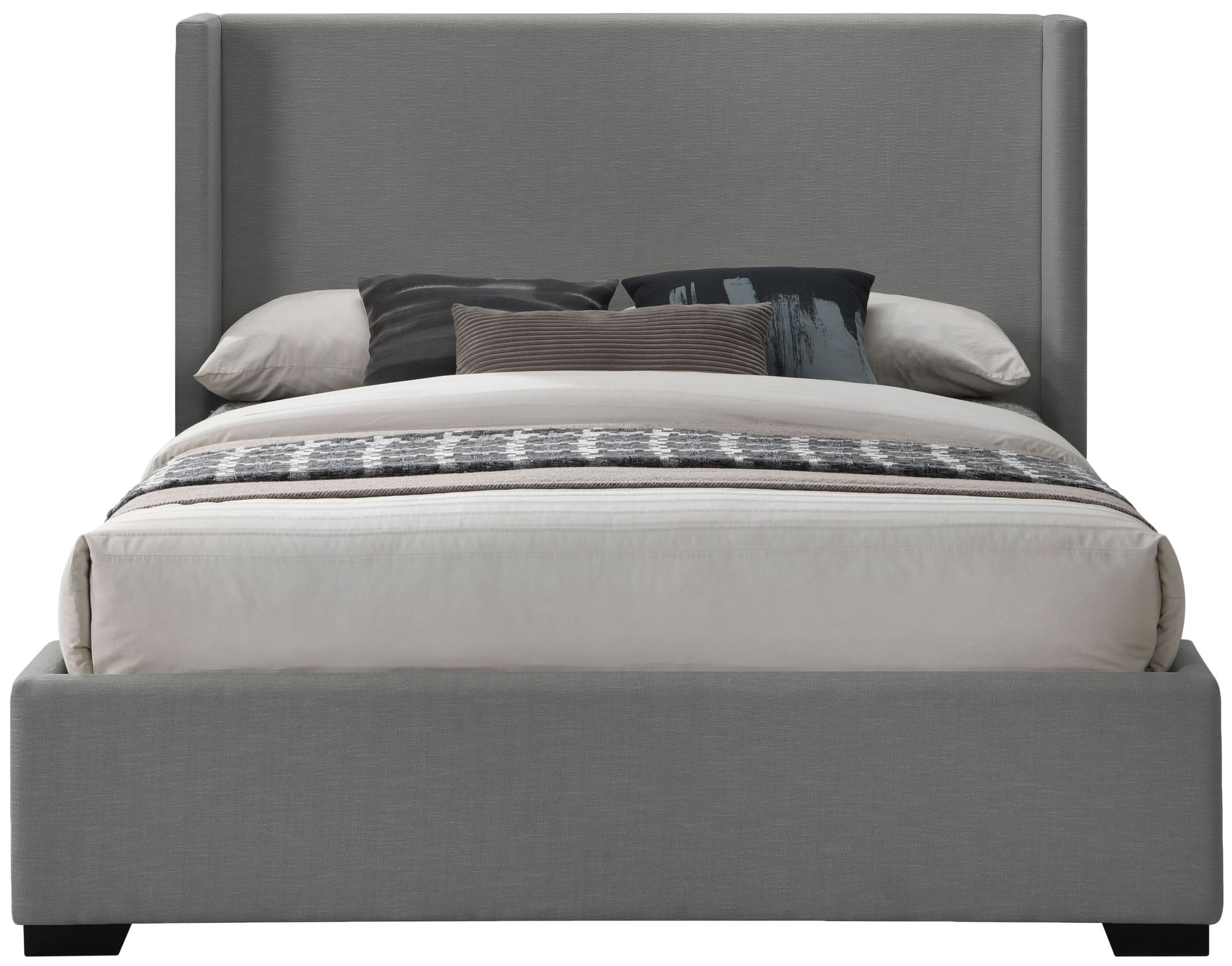 Oxford Linen King Size Bed