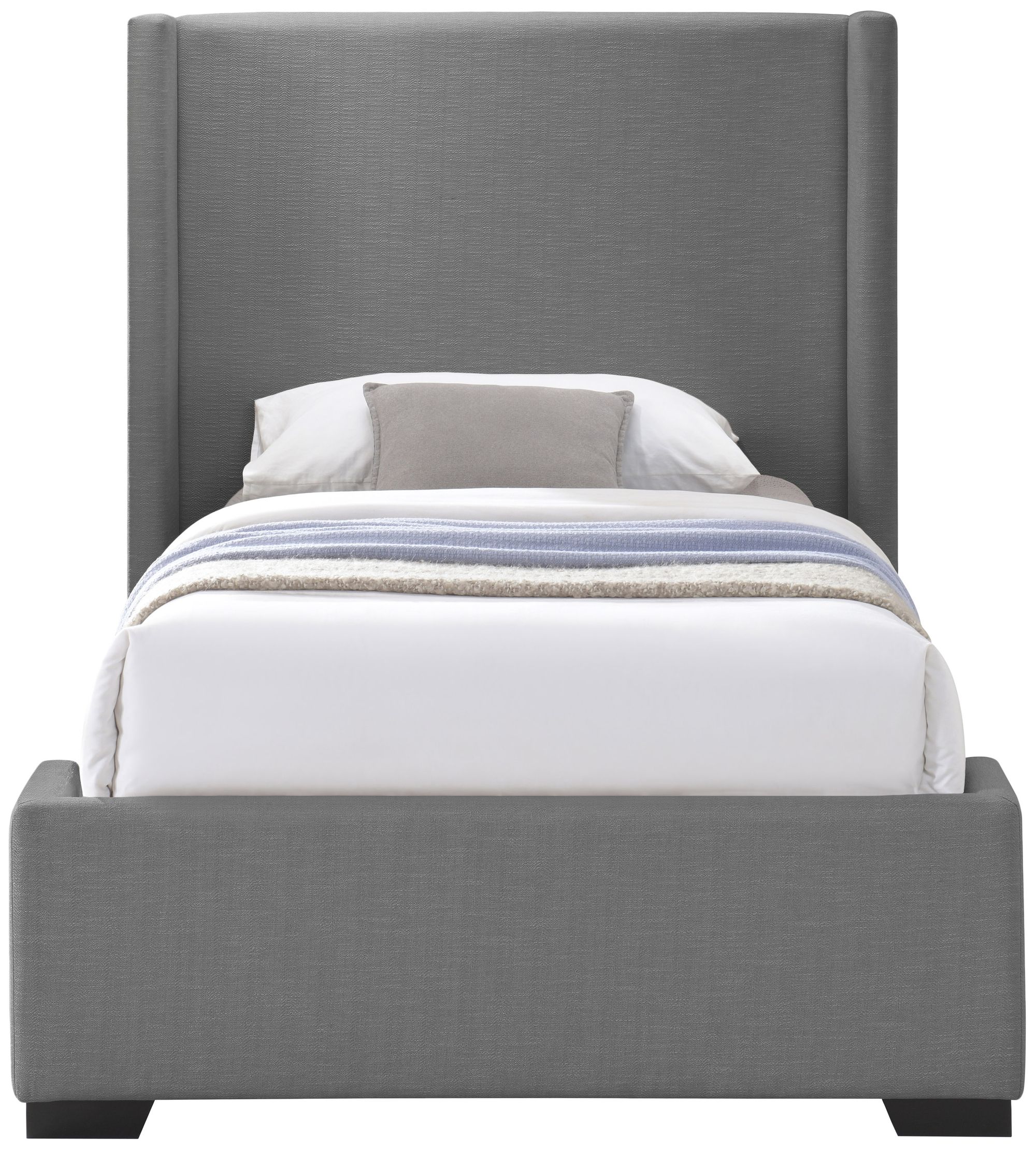 Oxford Linen Twin Size Bed