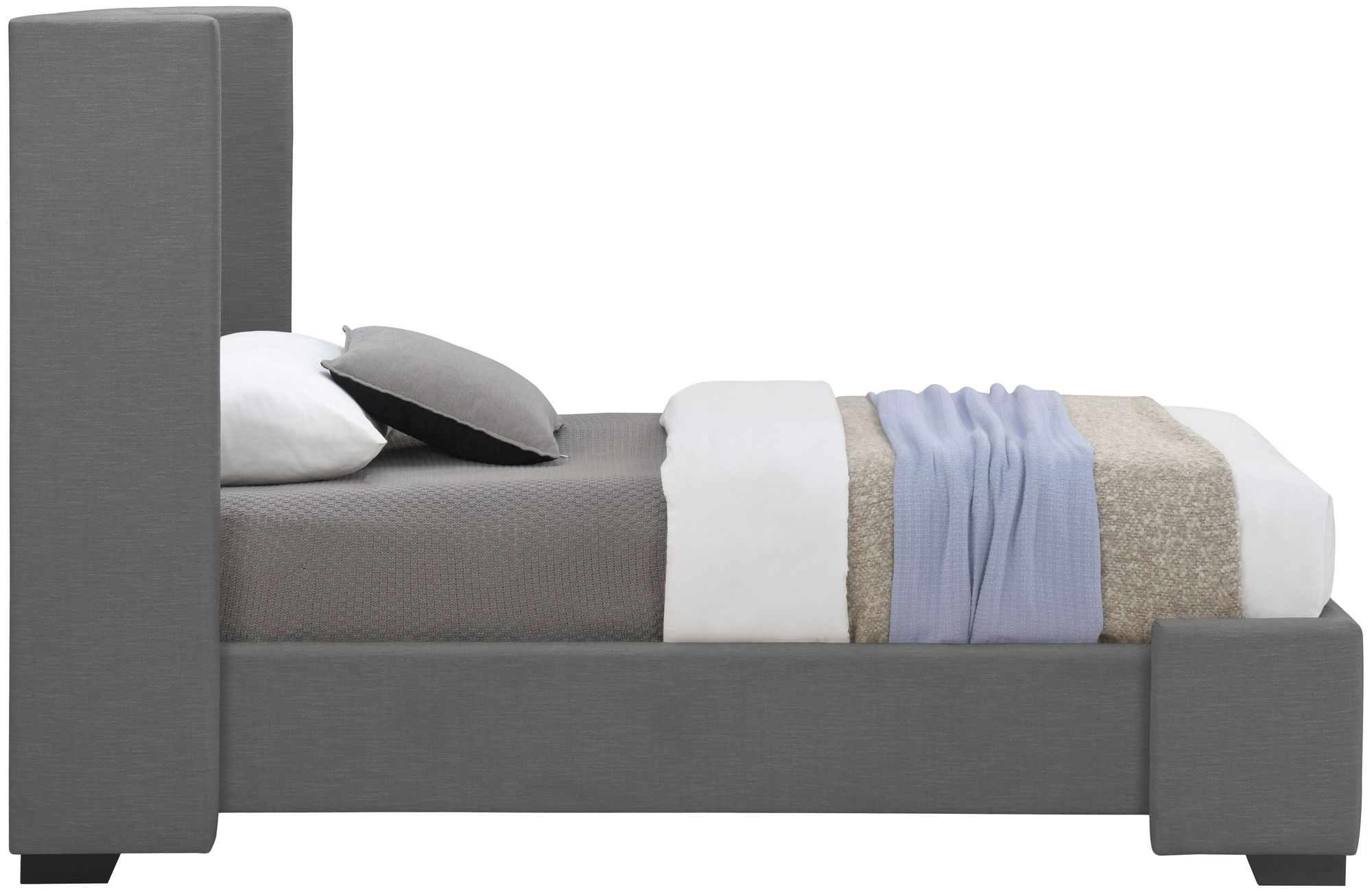 Oxford Linen Twin Size Bed