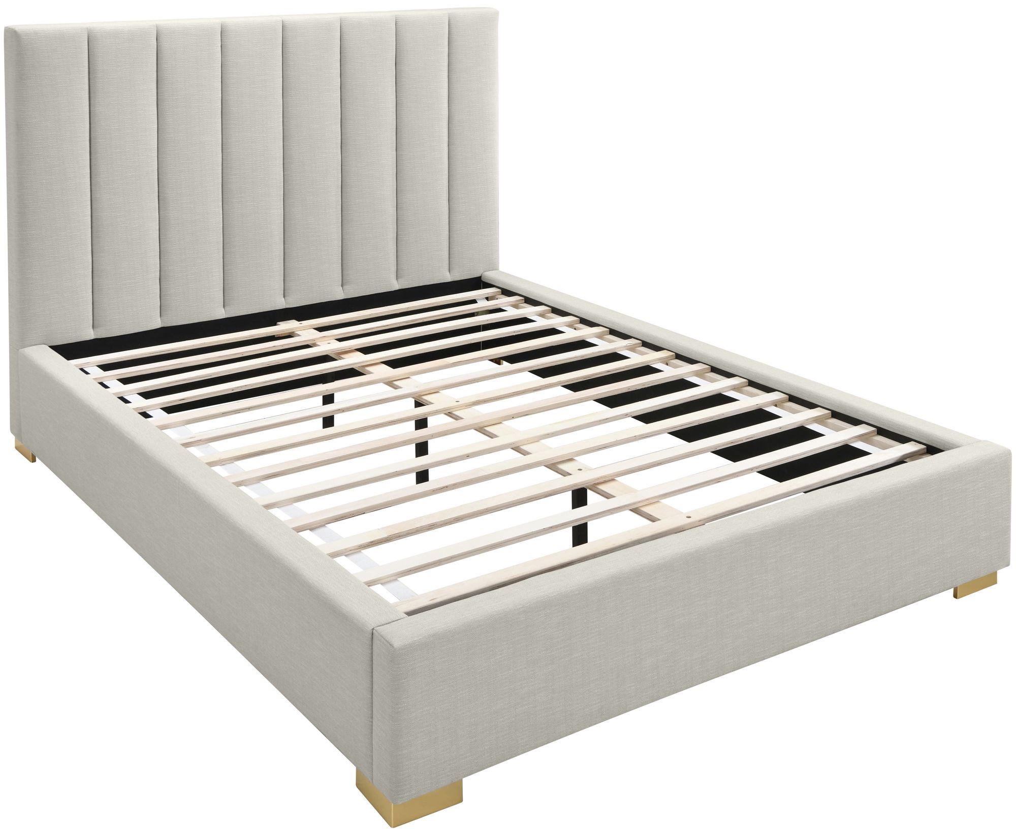 Pierce Linen Full Size Bed
