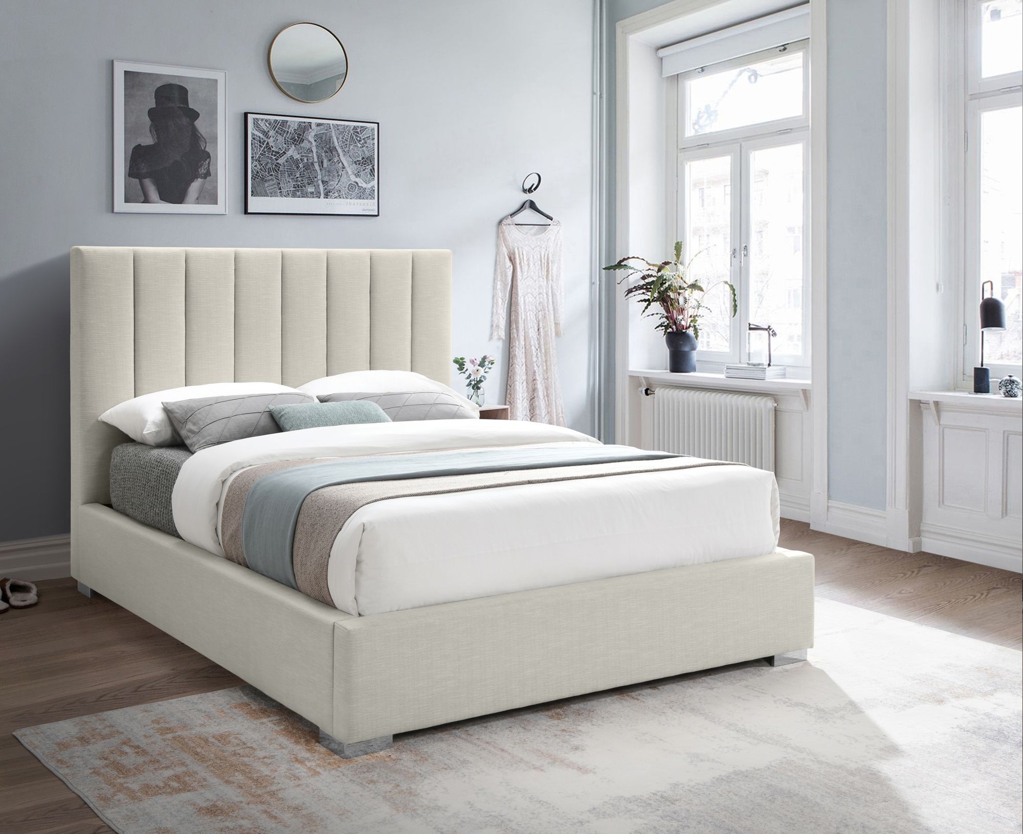 Pierce Linen Bed