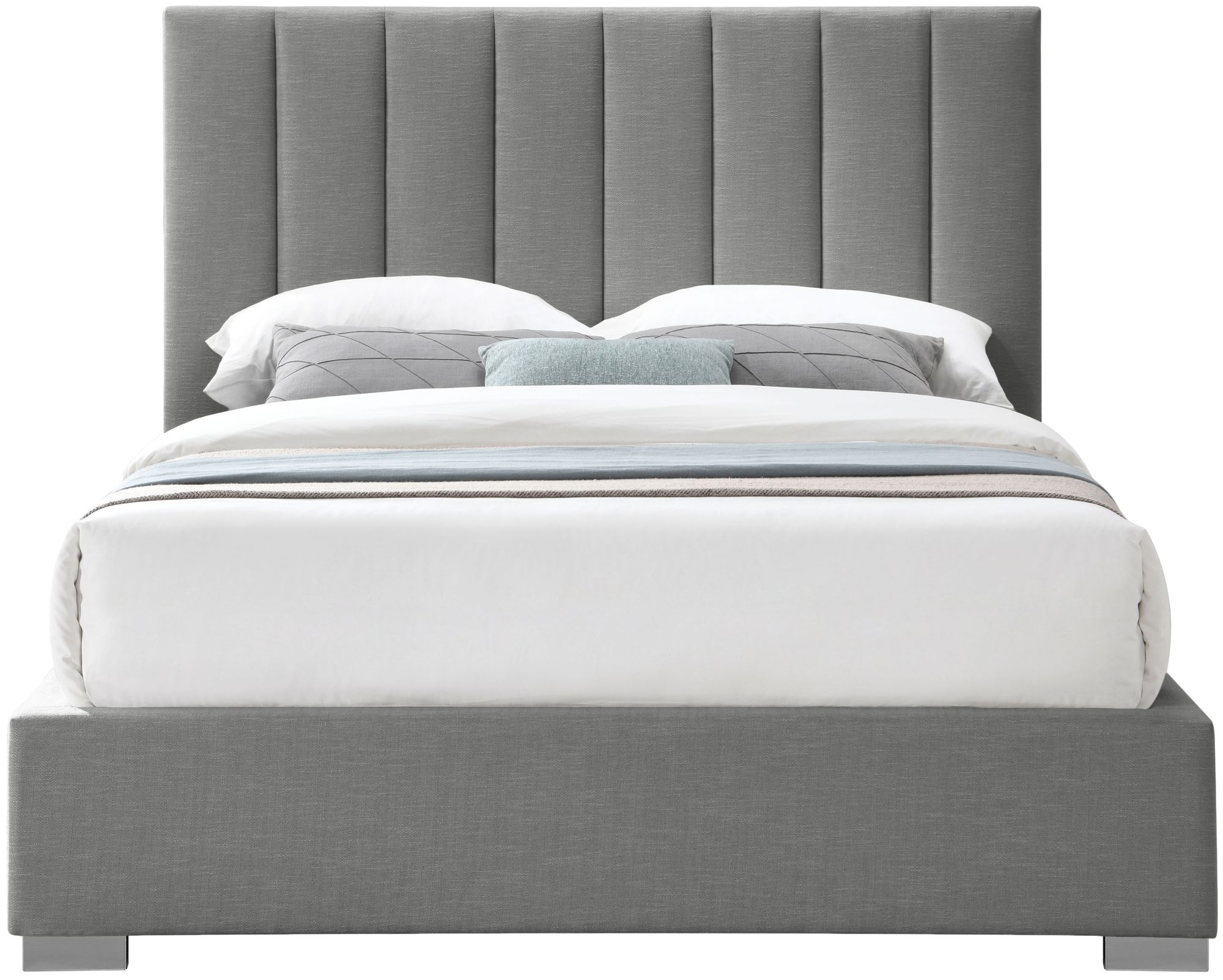 Pierce Linen Full Size Bed