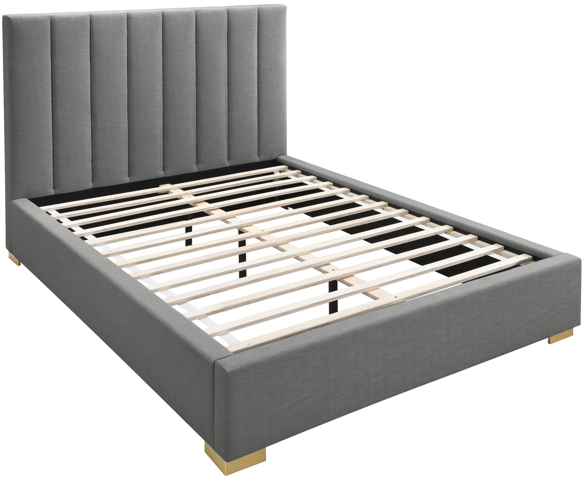 Pierce Linen King Size Bed