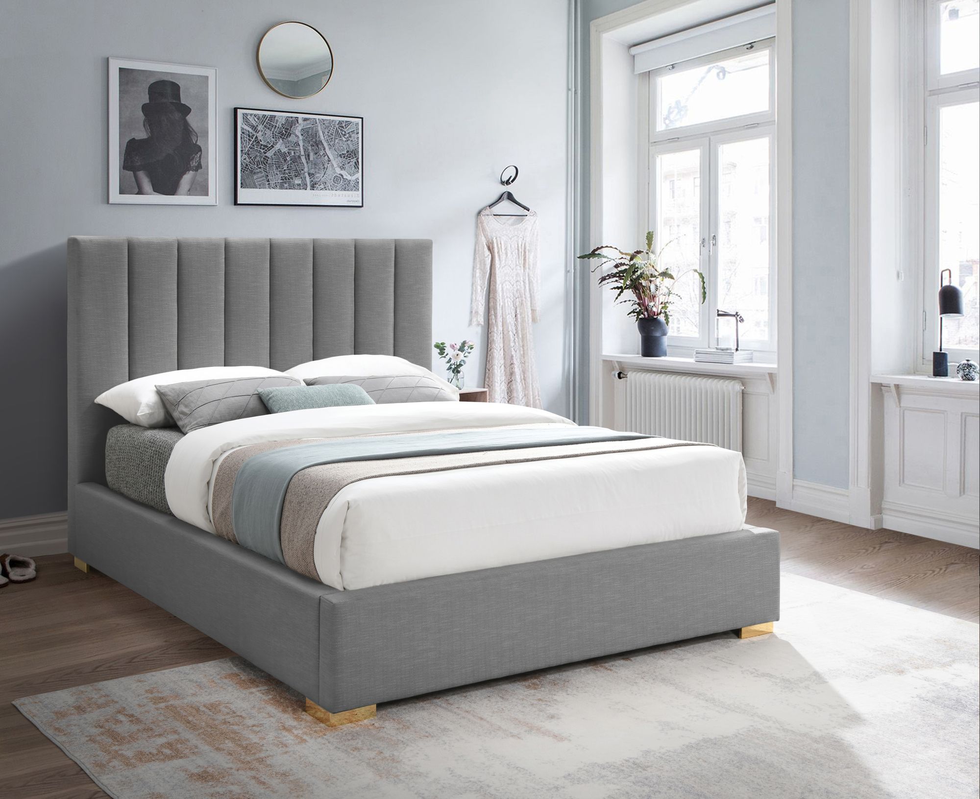 Pierce Linen Bed