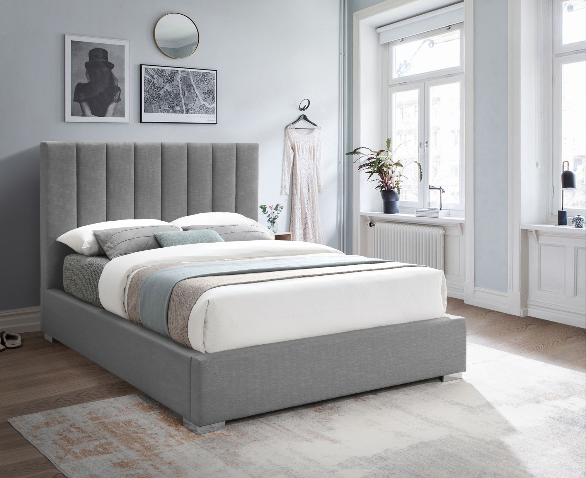 Pierce Linen Bed