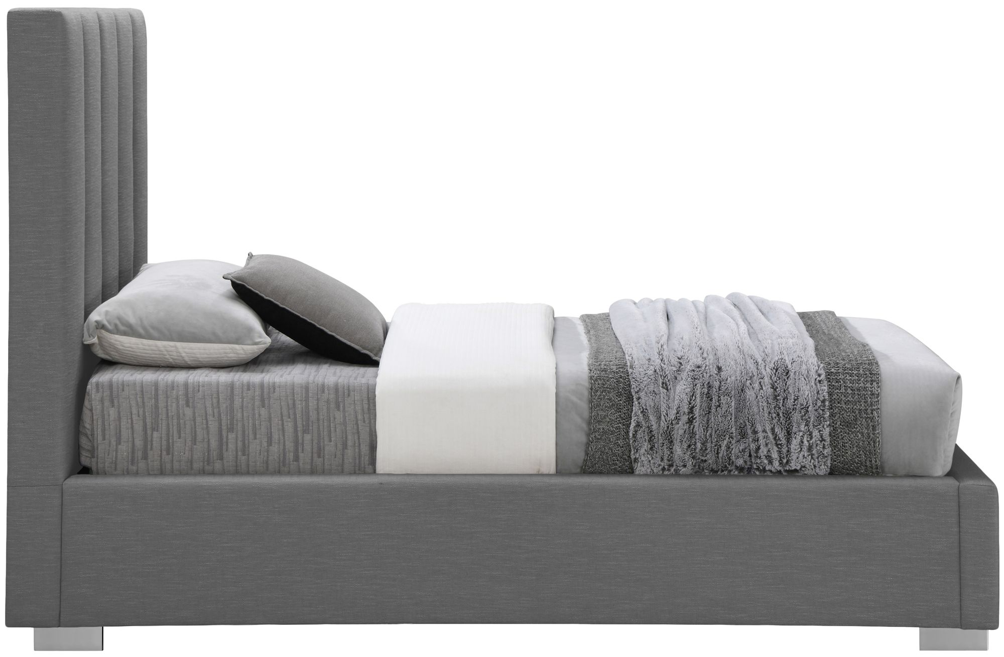 Pierce Linen Twin Size Bed