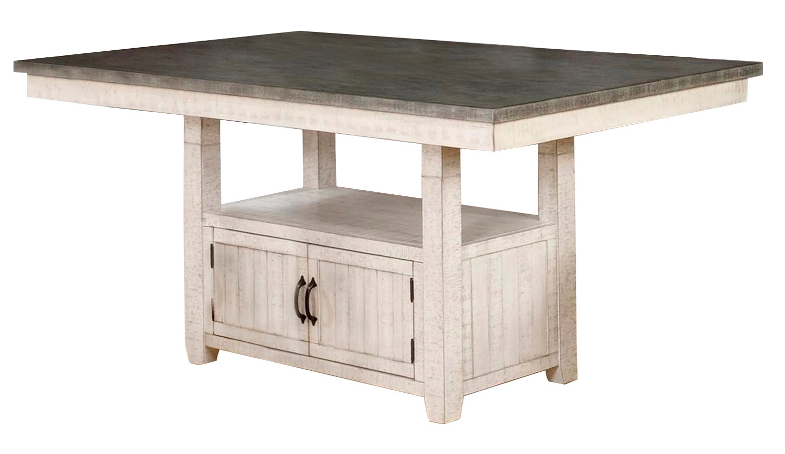 SM 1852P Wood Pub Dining Room Table