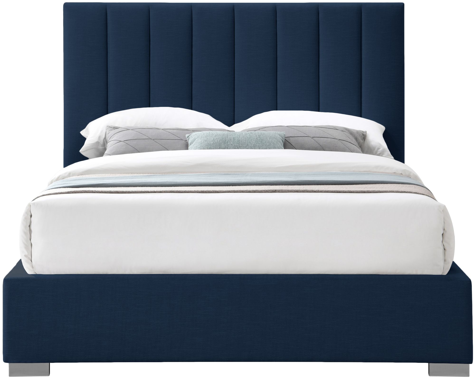 Pierce Linen Queen Size Bed