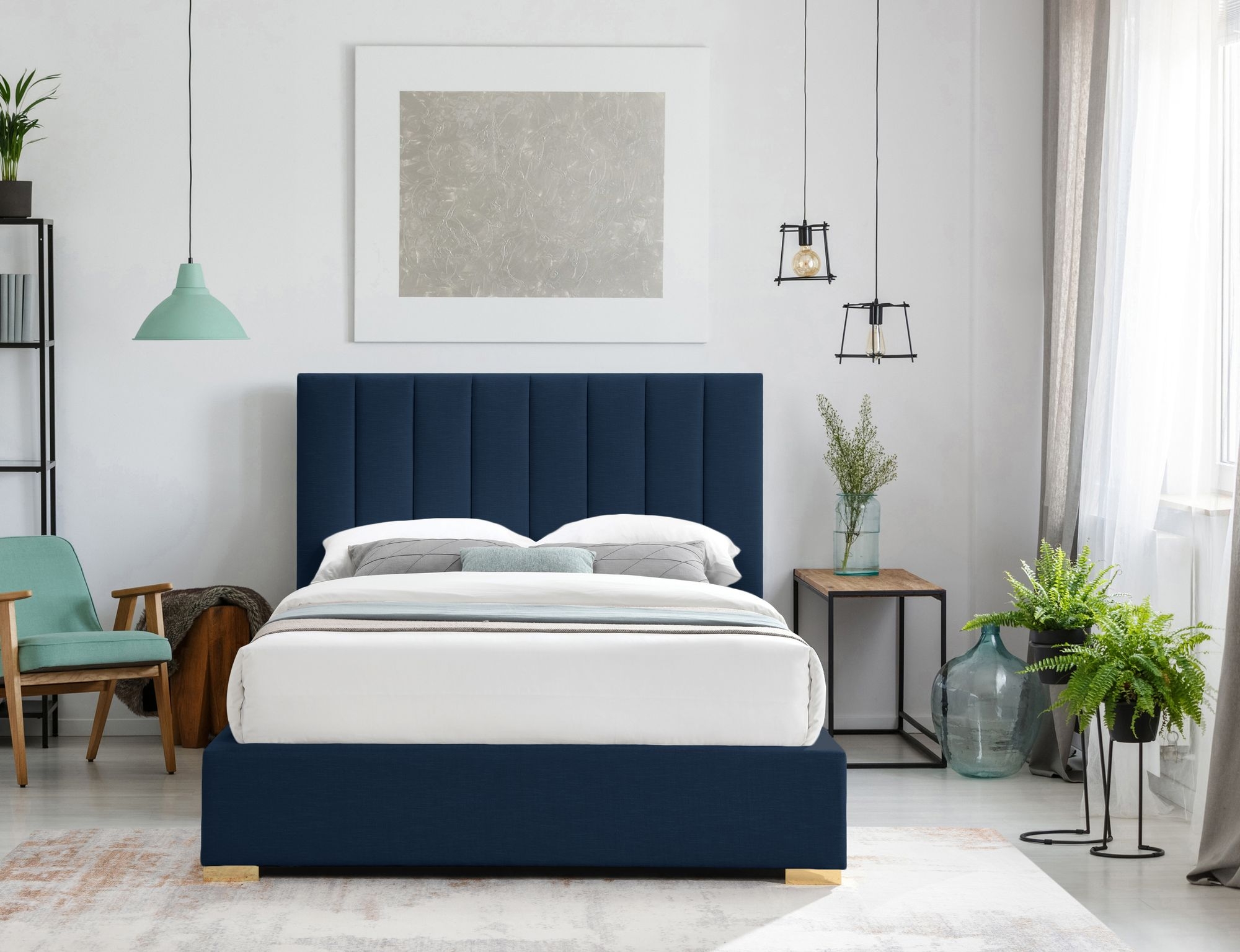Pierce Linen Bed