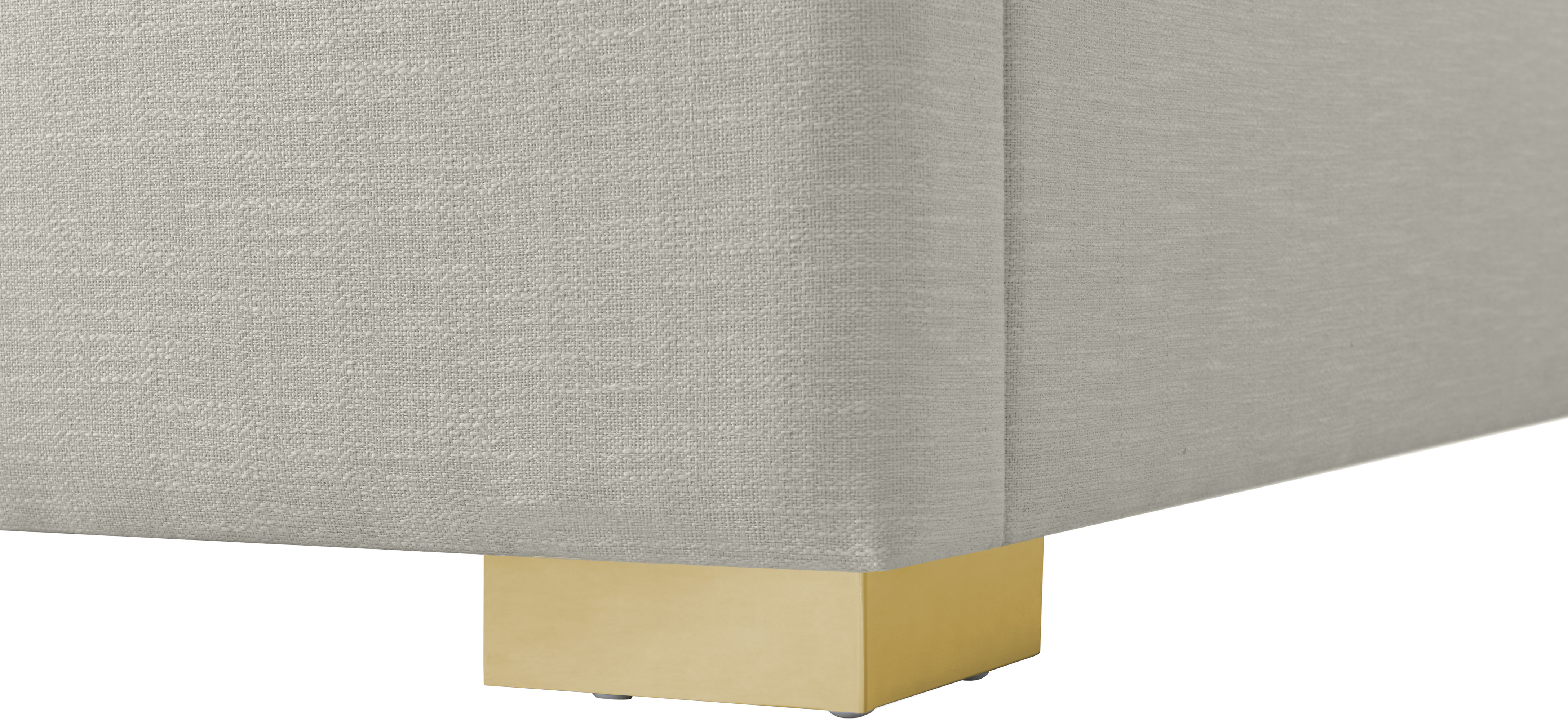 Royce Linen Fabric King Size Bed