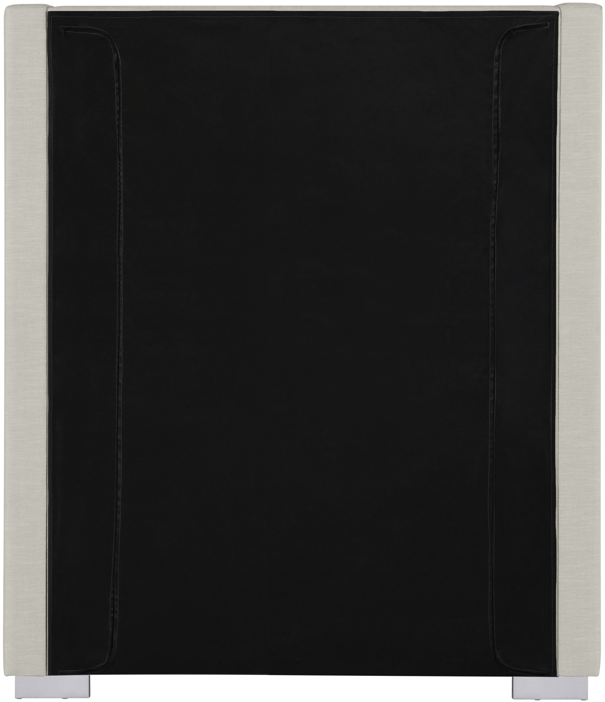 Royce Linen Fabric Twin Size Bed
