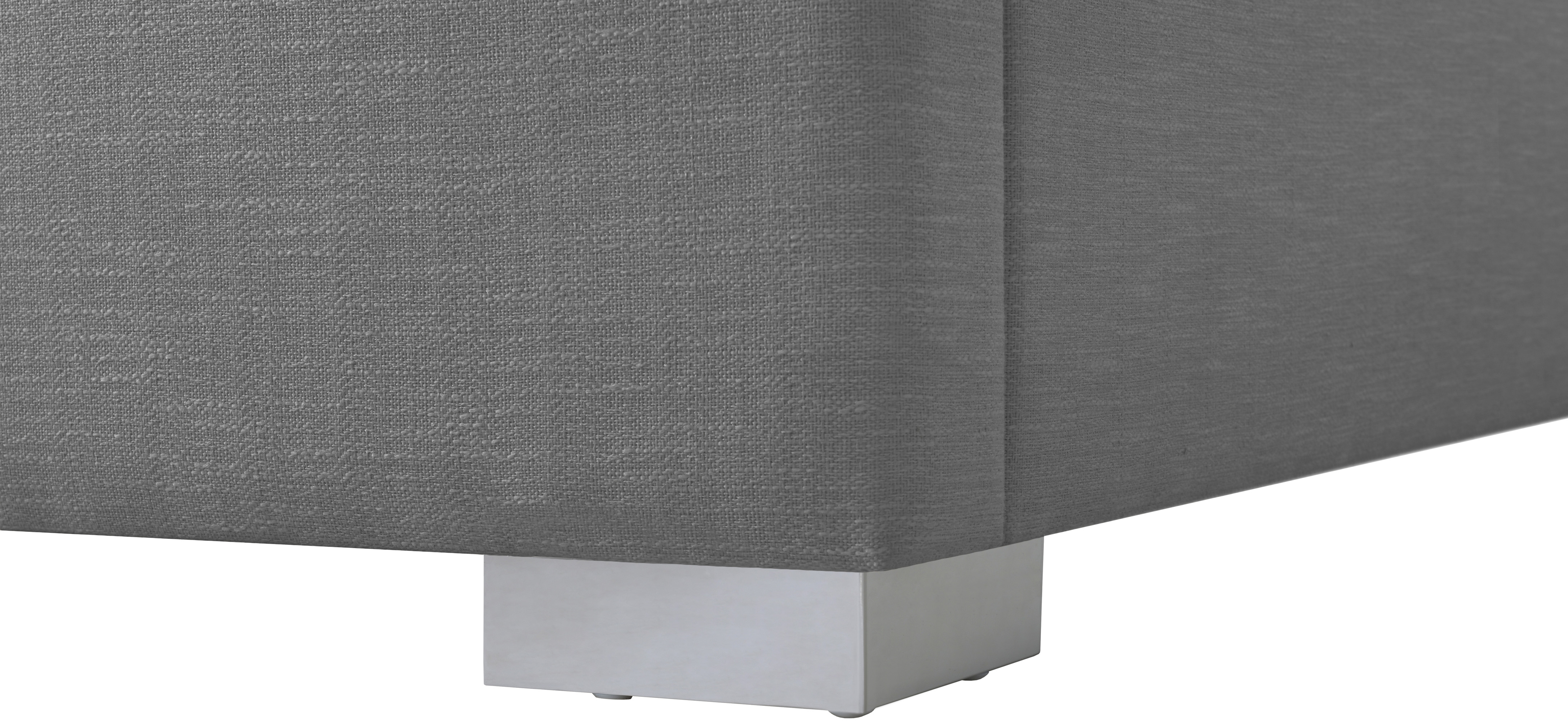 Royce Linen Fabric Queen Size Bed