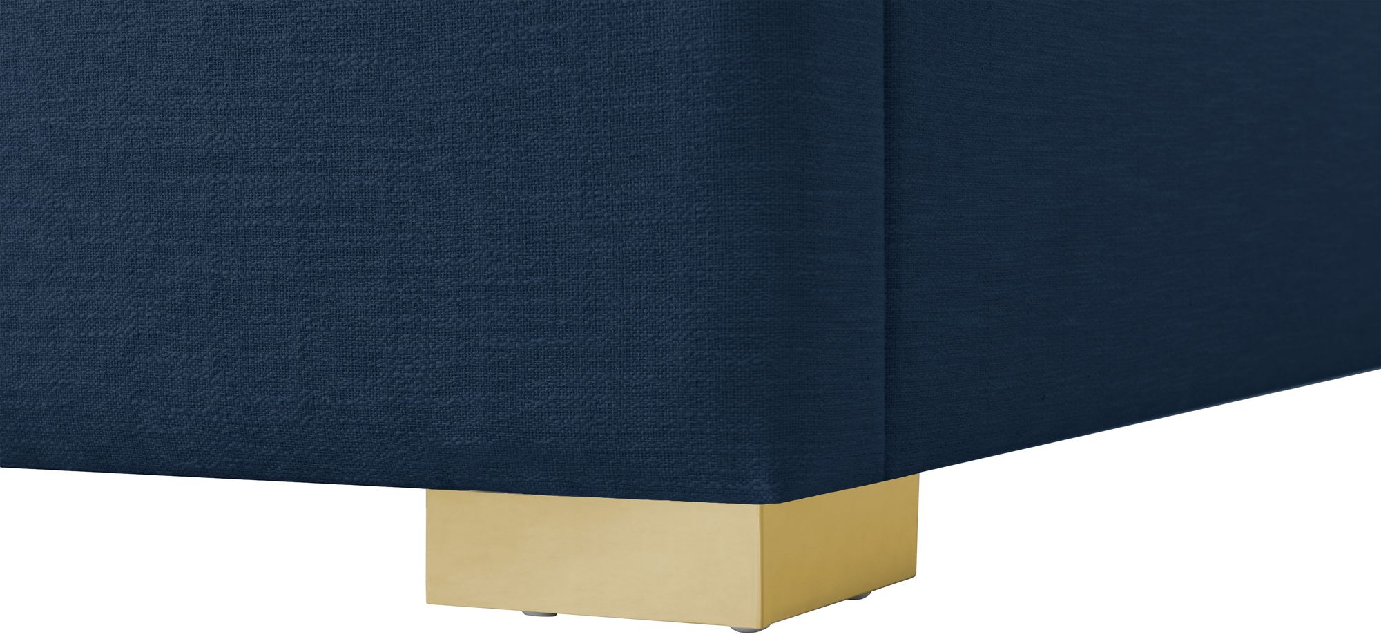 Royce Linen Fabric Queen Size Bed
