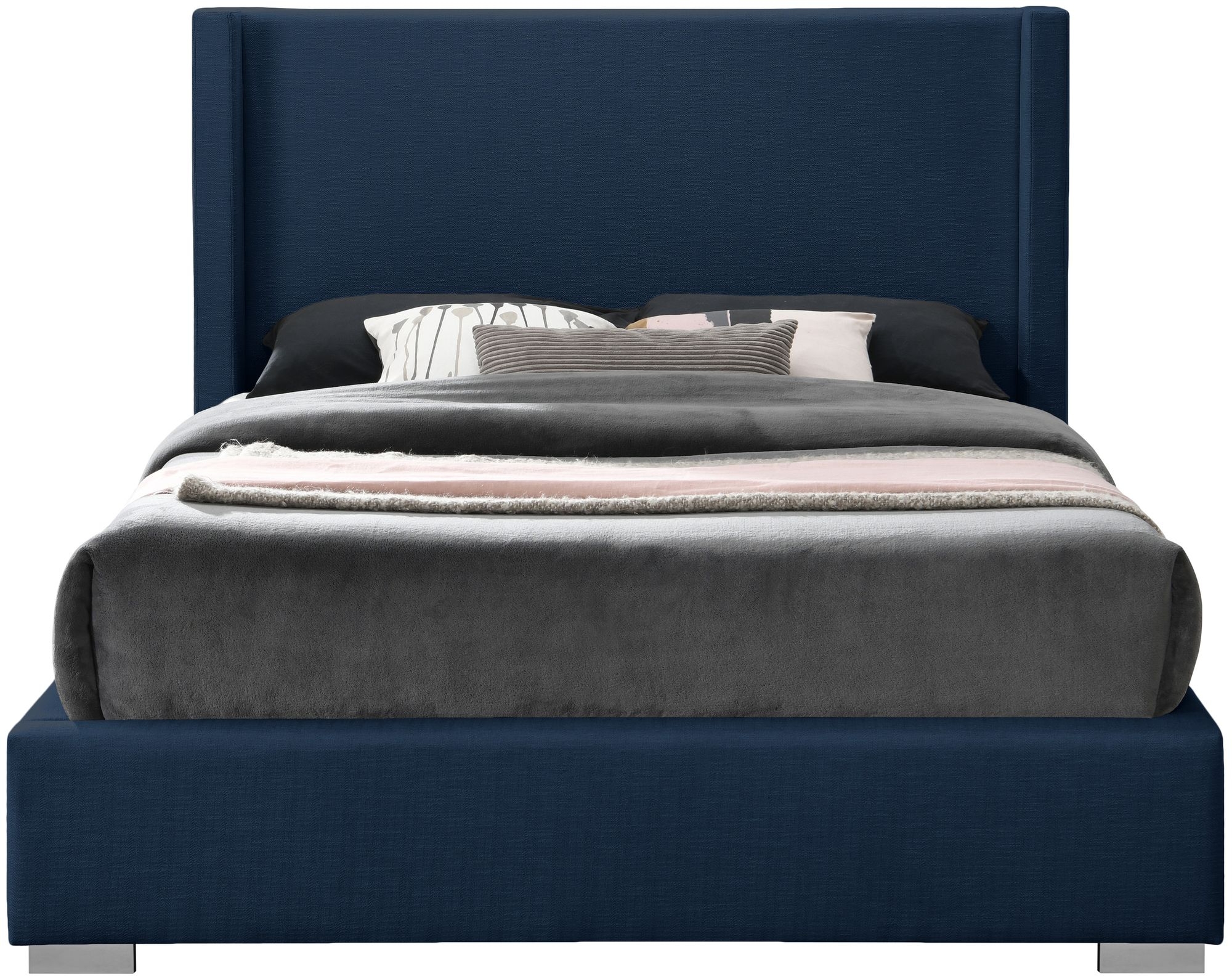 Royce Linen Fabric Bed