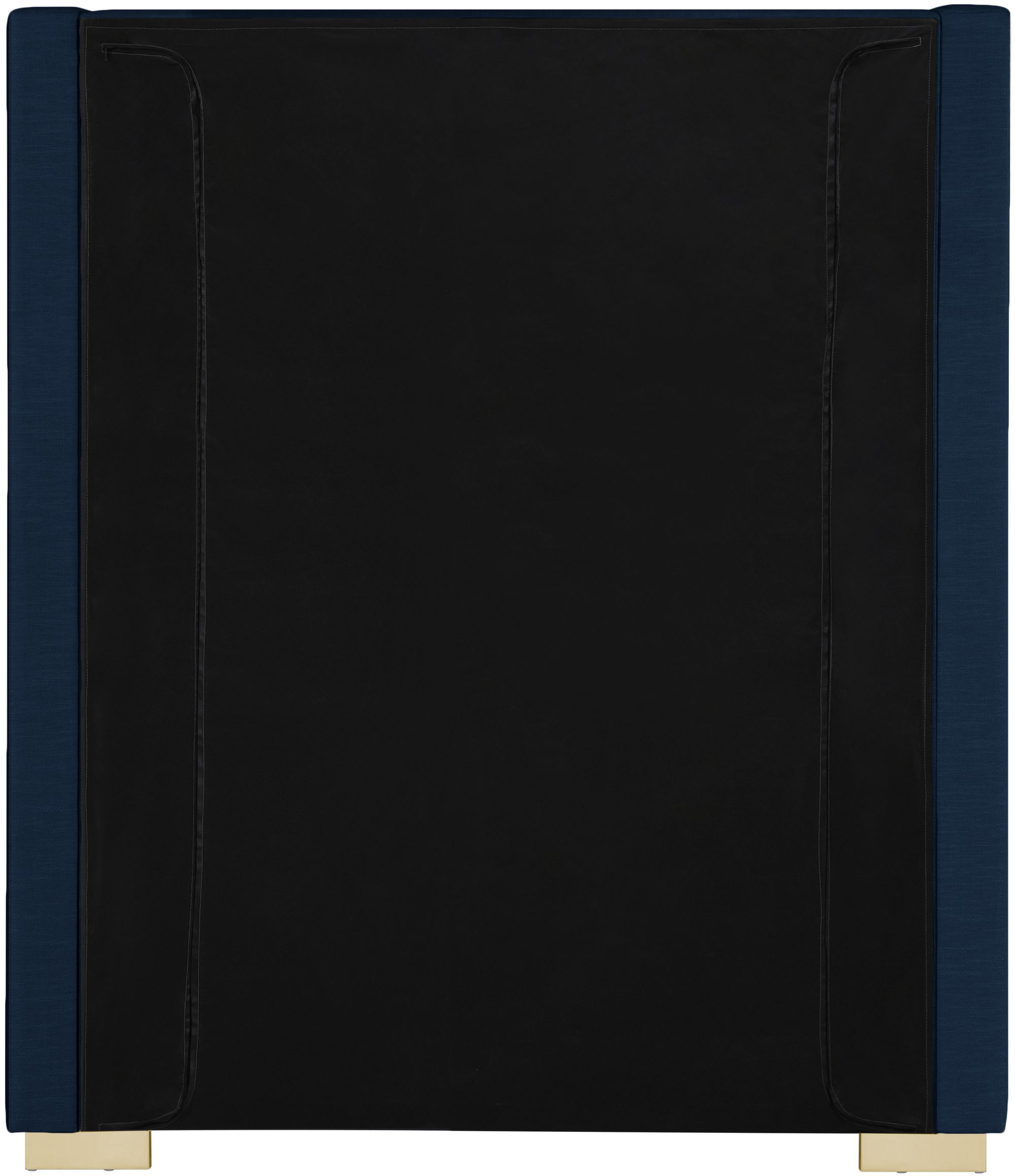 Royce Linen Fabric Twin Size Bed