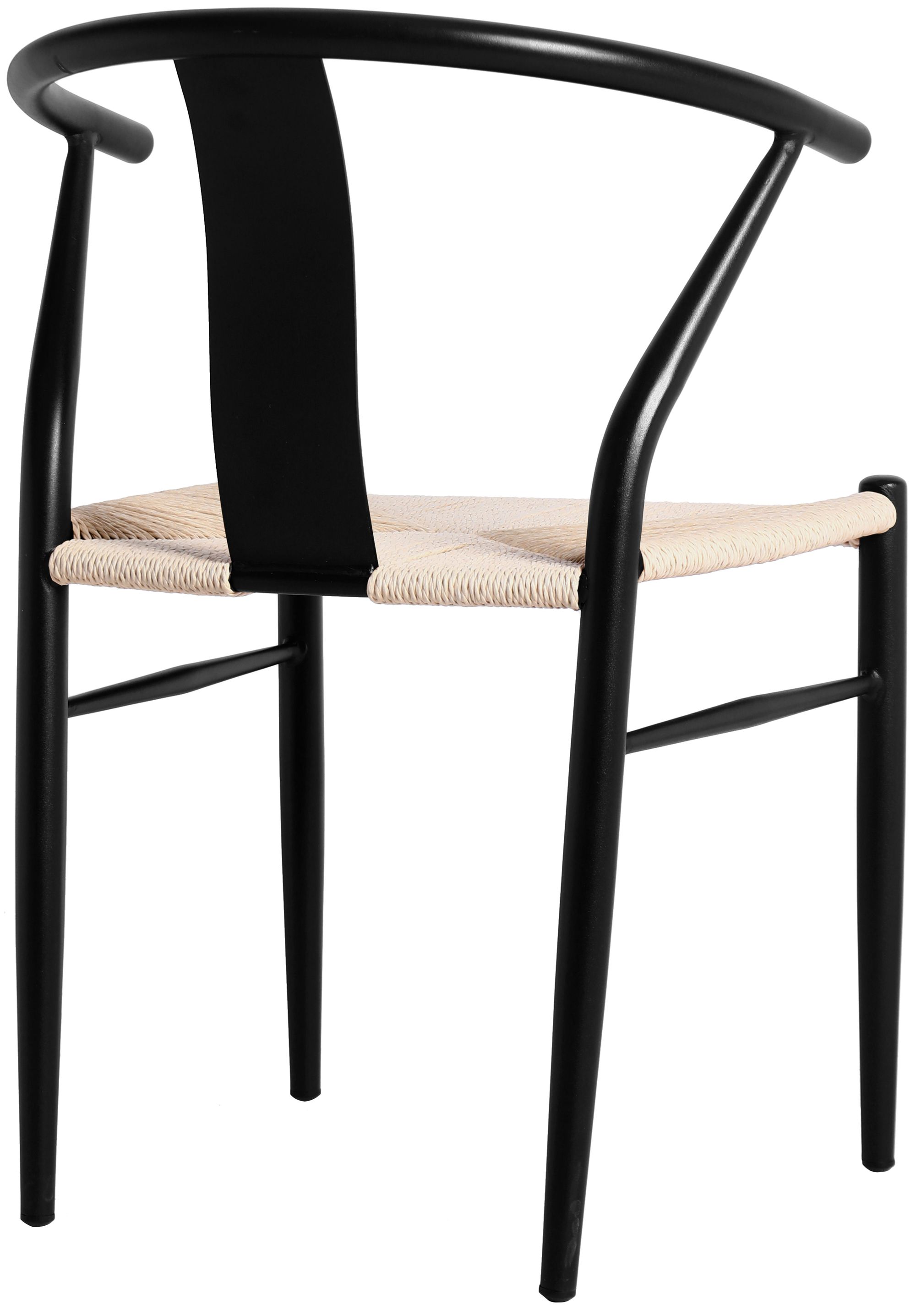 Beck Dining Chair with Metal Legs & Frame