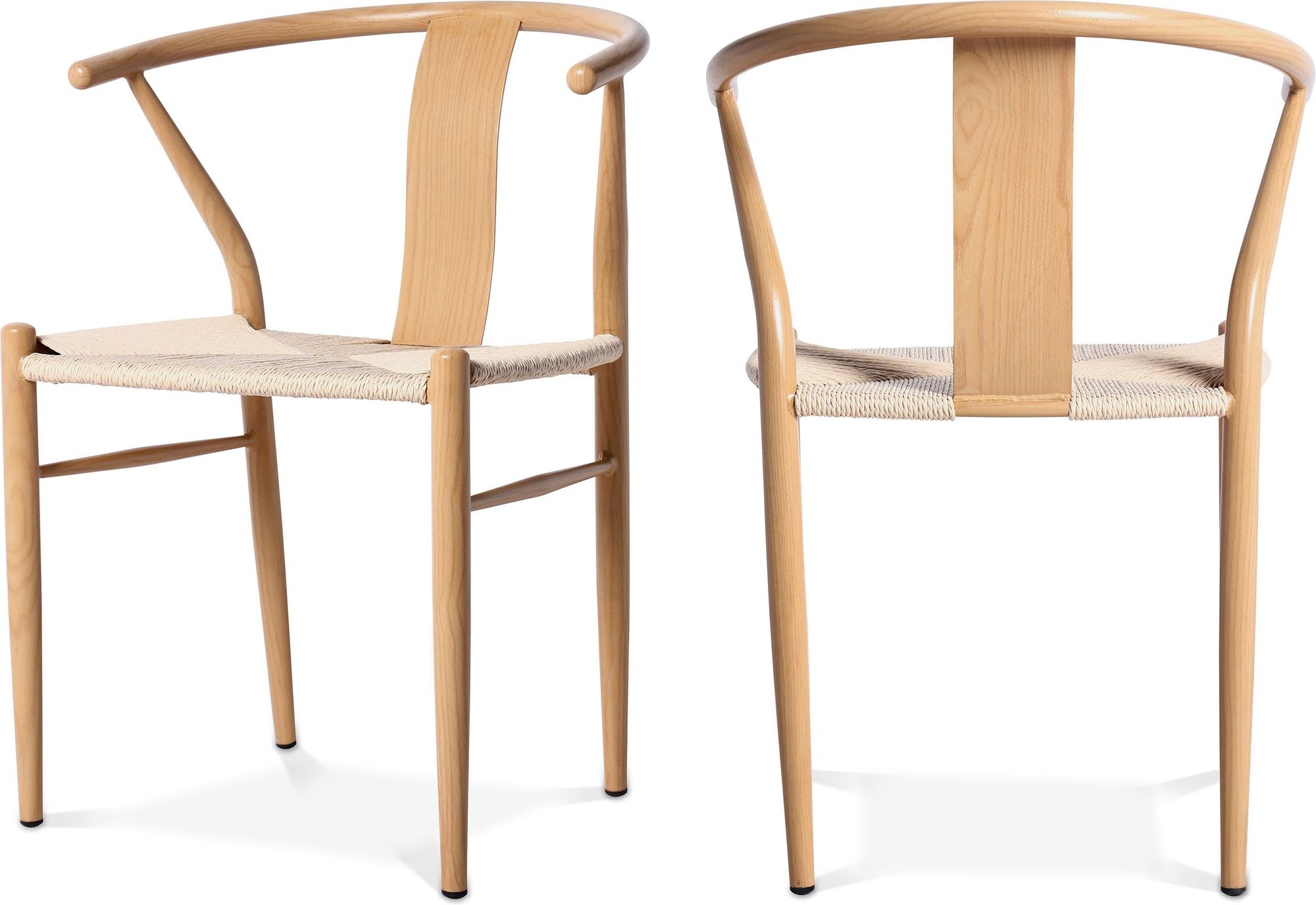 Beck Dining Chair with Metal Legs & Frame