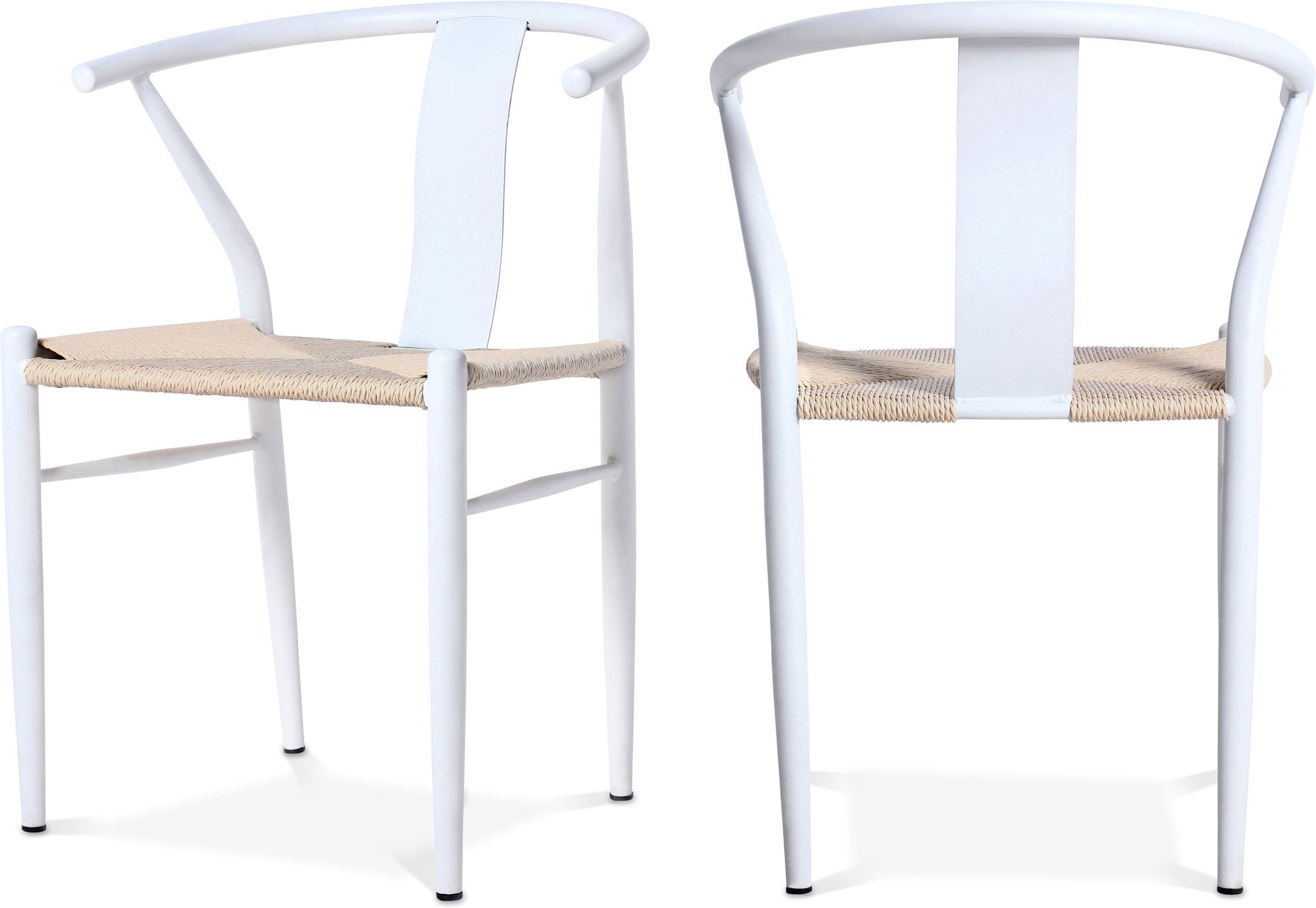 Beck Dining Chair with Metal Legs & Frame