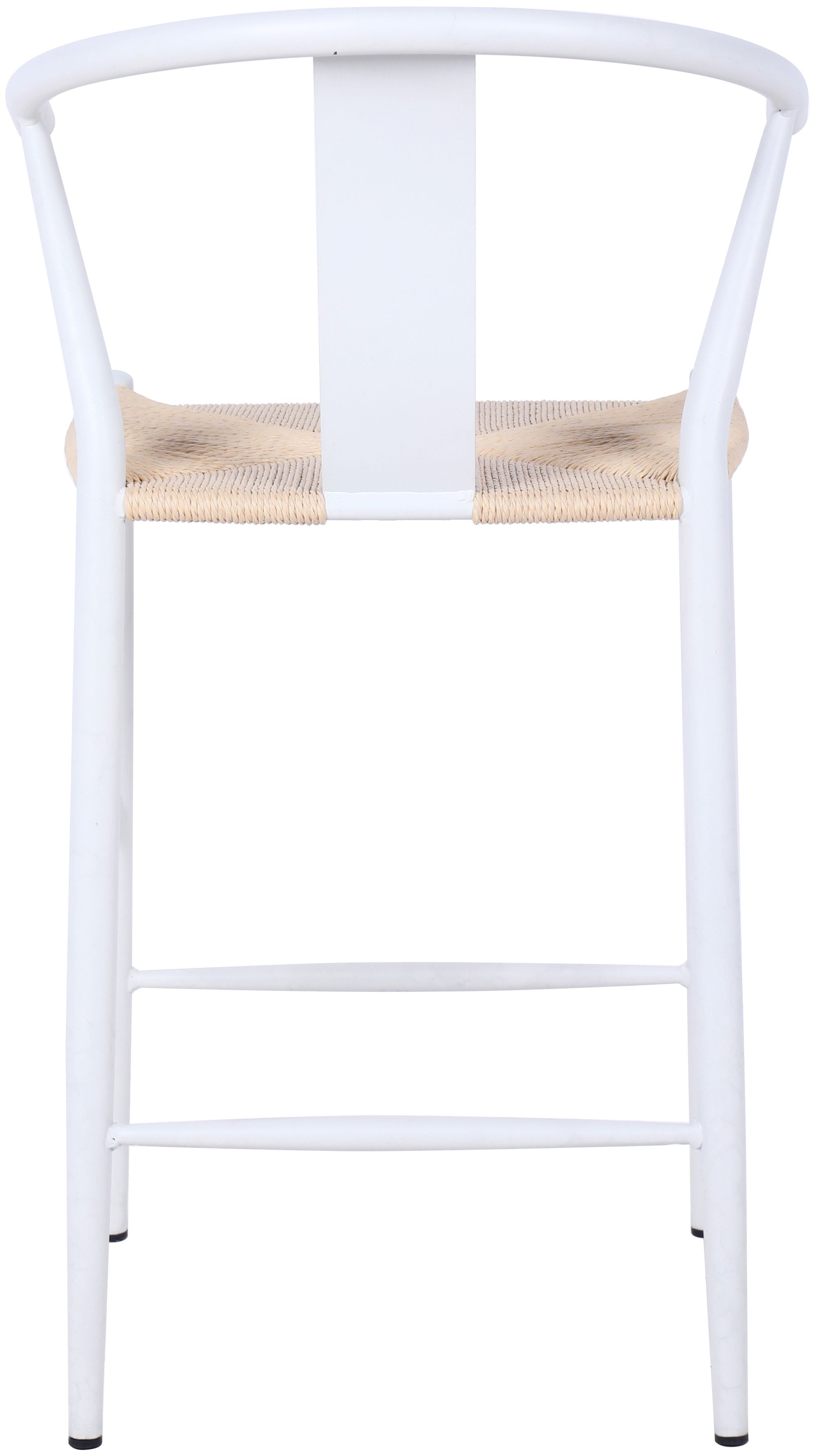 Beck Rope Stool with Metal Legs