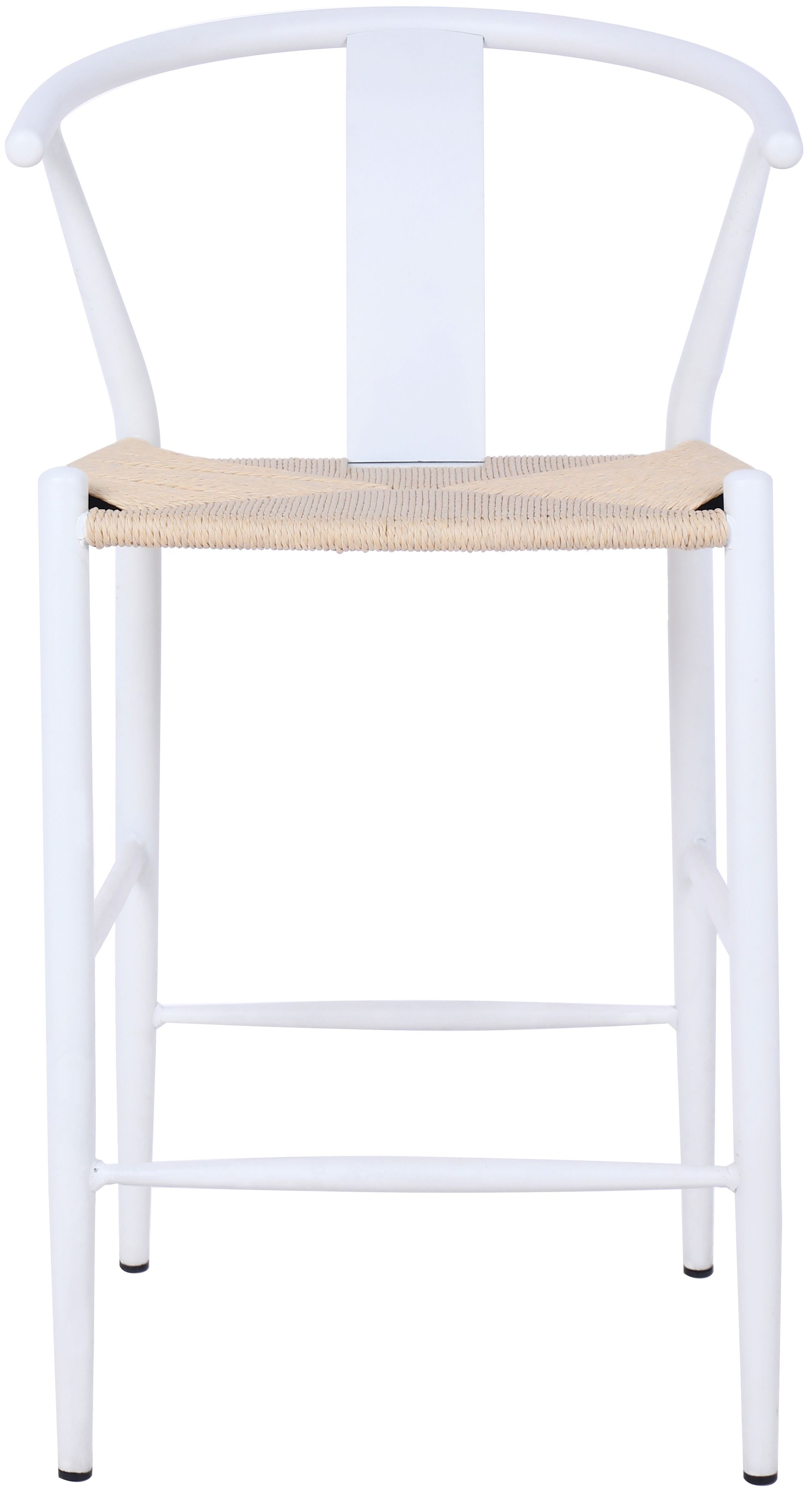 Beck Rope Stool with Metal Legs