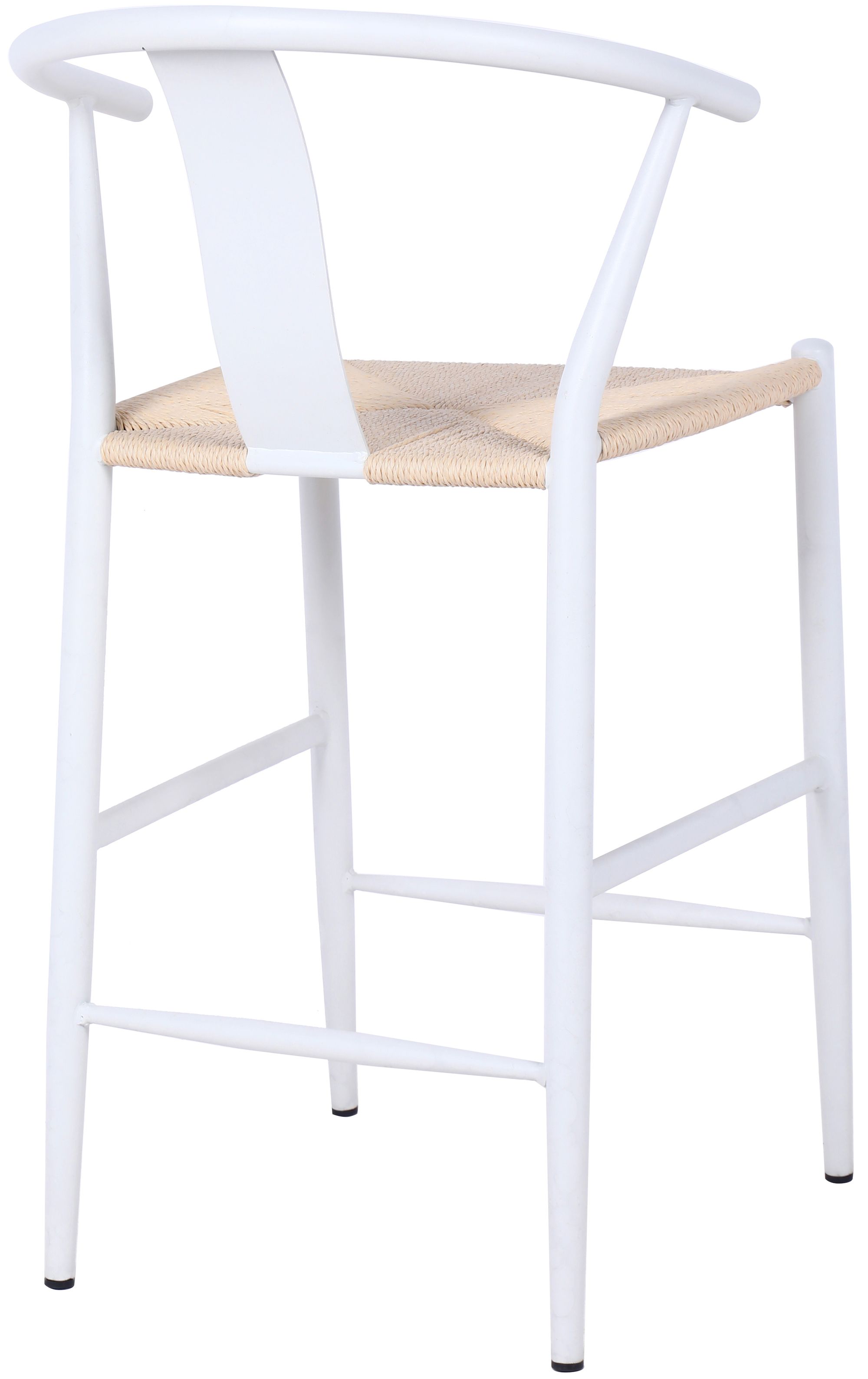 Beck Rope Stool with Metal Legs