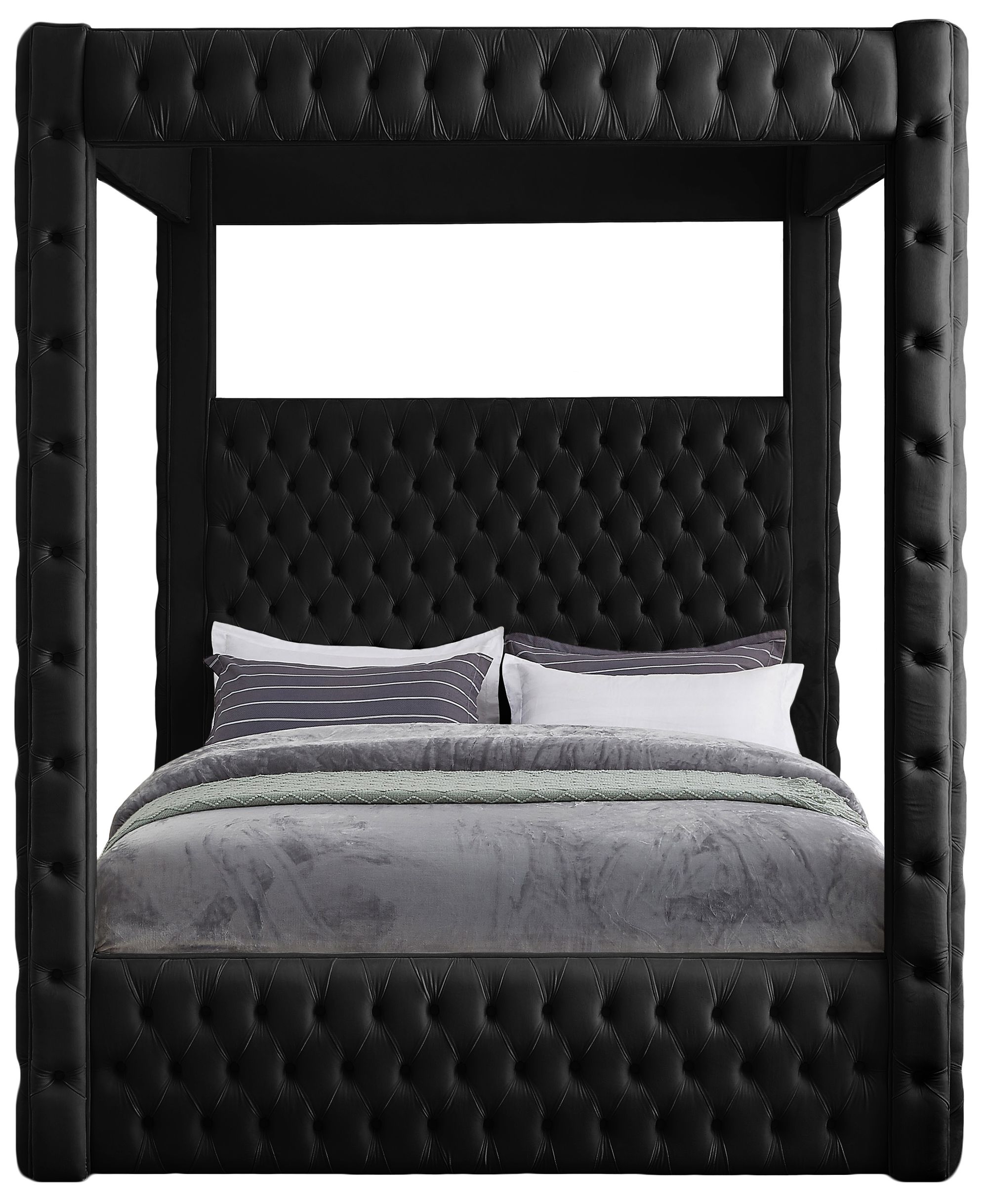 Royal Velvet Queen Size Canopy Bed