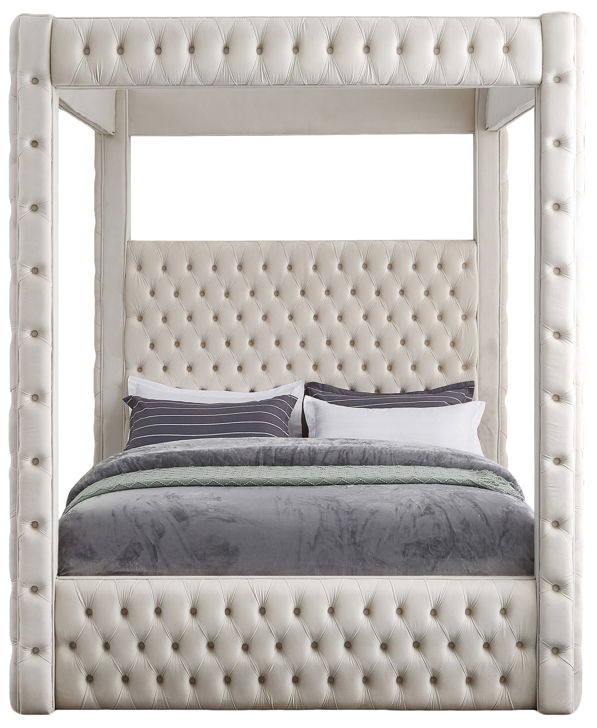 Royal Velvet Queen Size Canopy Bed