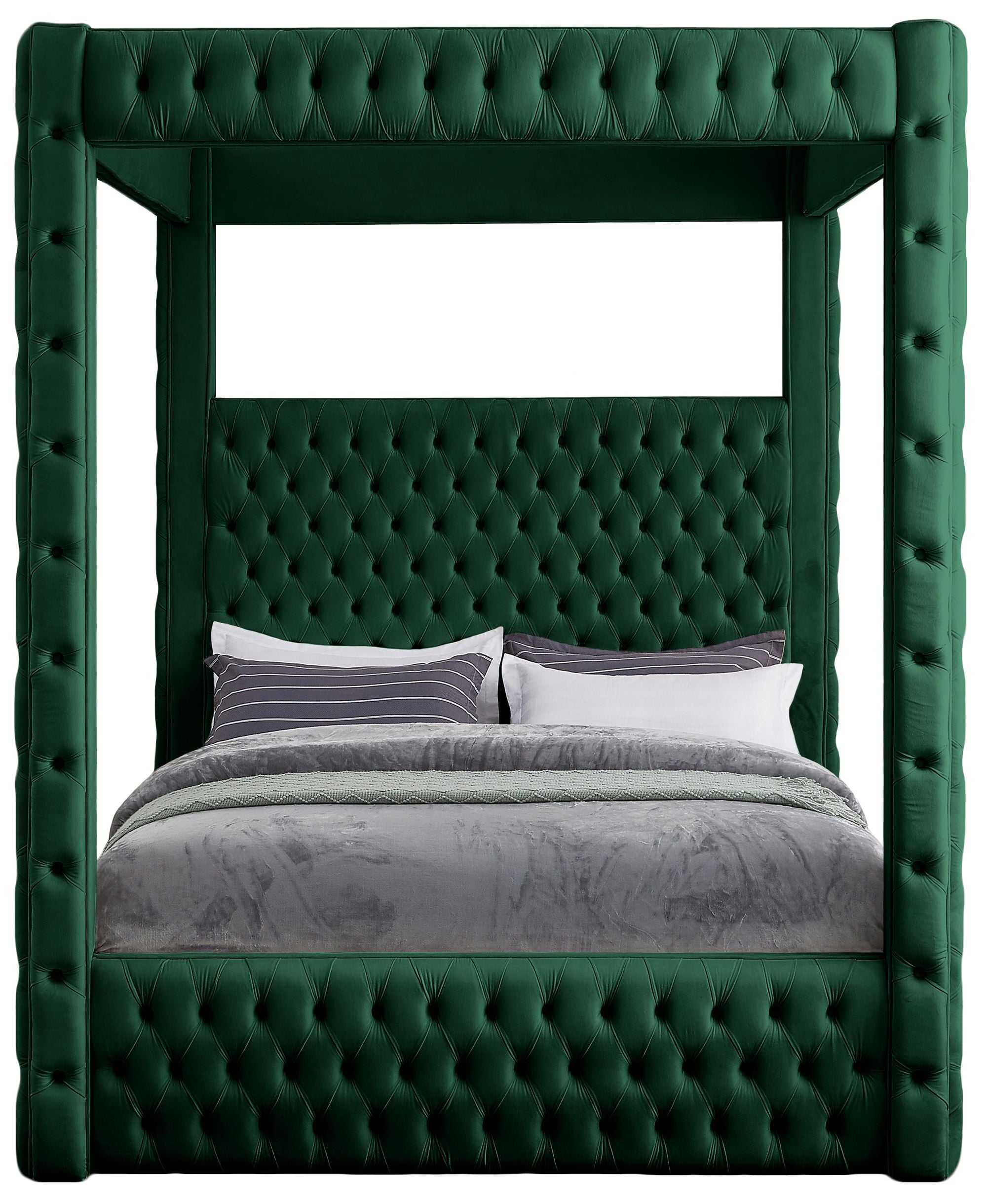 Royal Velvet Queen Size Canopy Bed