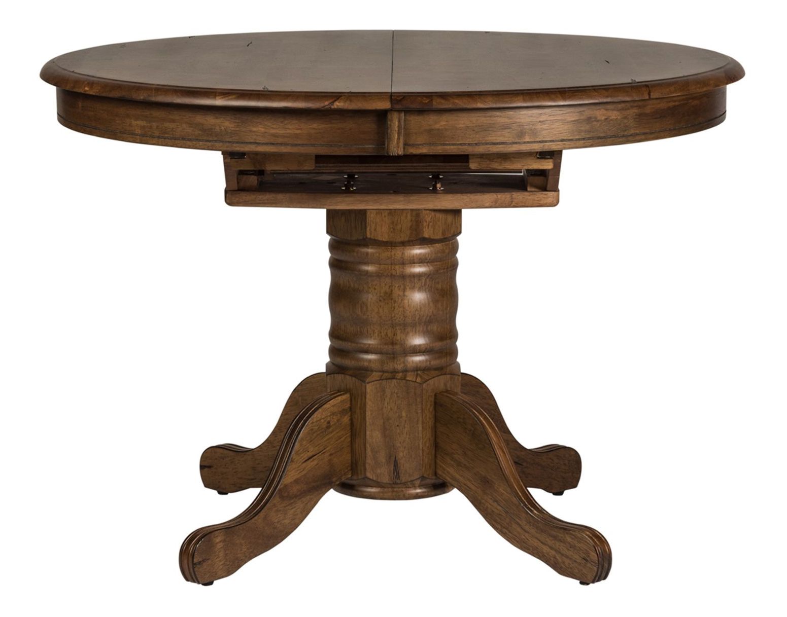 Carolina Crossing Oval Extendable Pedestal Dining Table